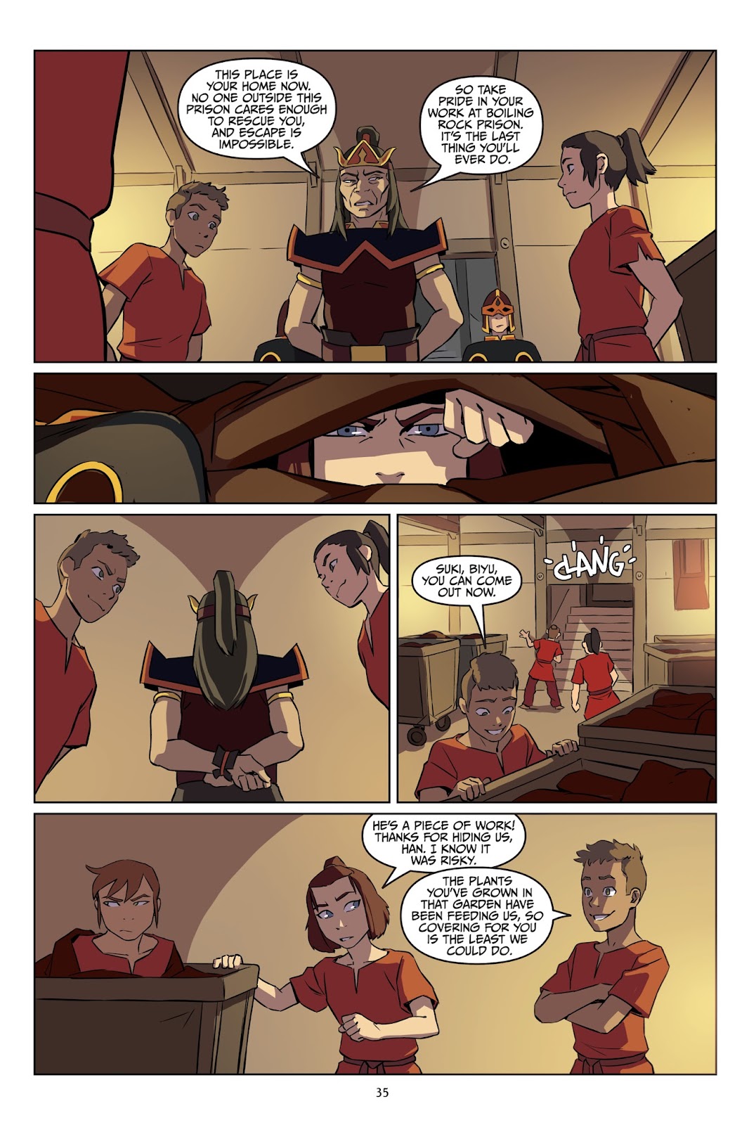 Avatar: The Last Airbender – Suki, Alone issue TPB - Page 36