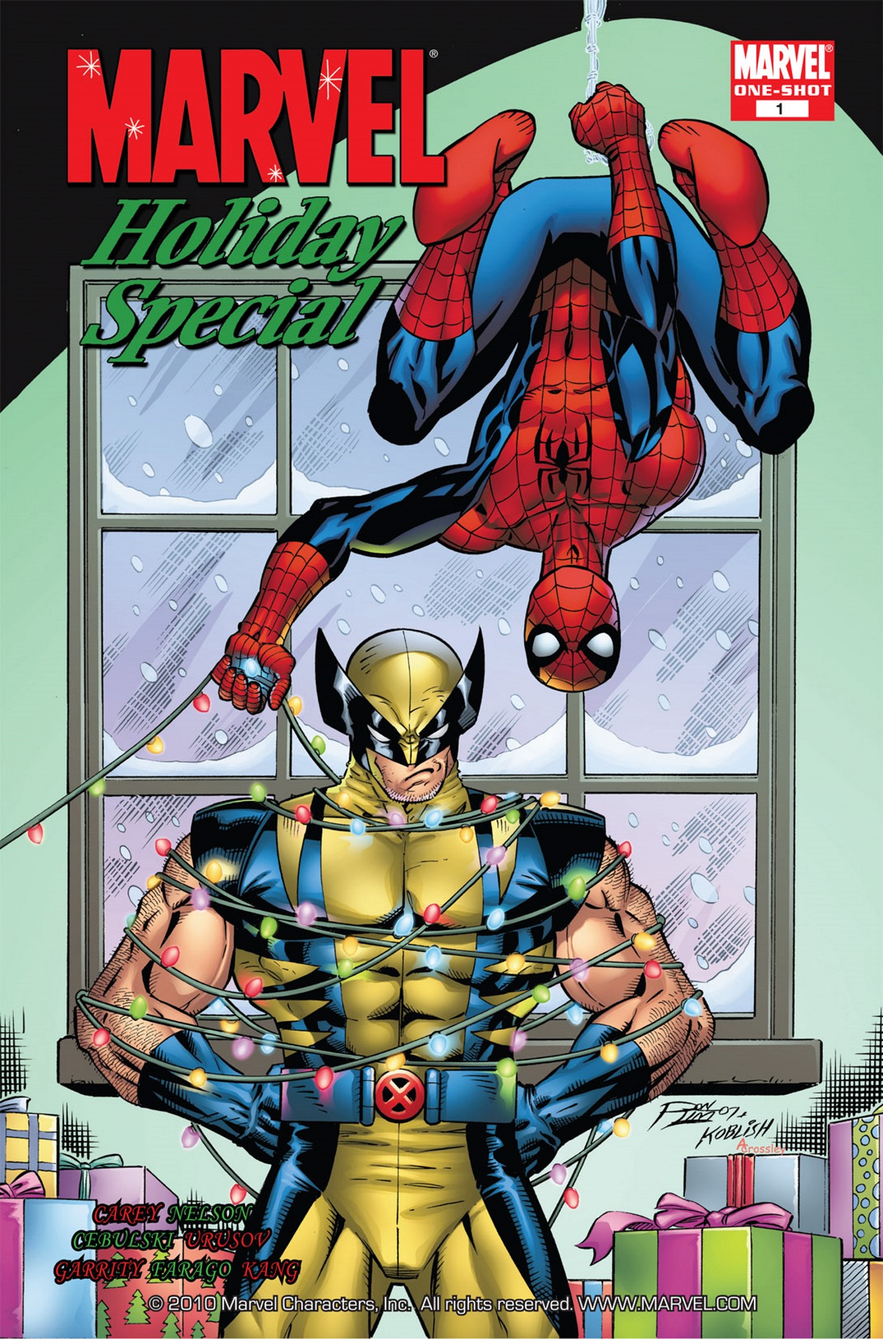 Read online Marvel Holiday Special (1991) comic -  Issue #2007 - 1