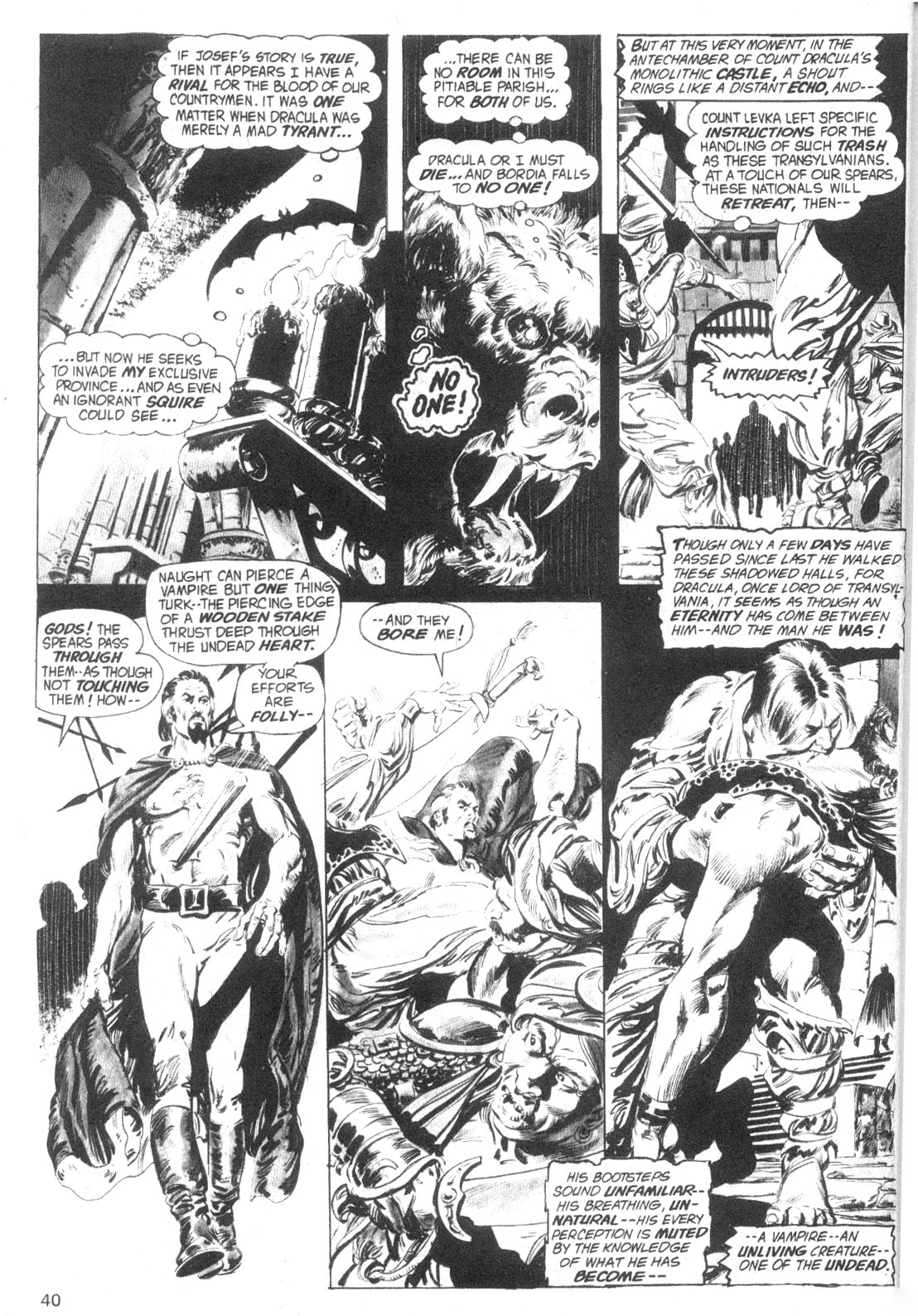 Read online Dracula Lives comic -  Issue #1 - 41
