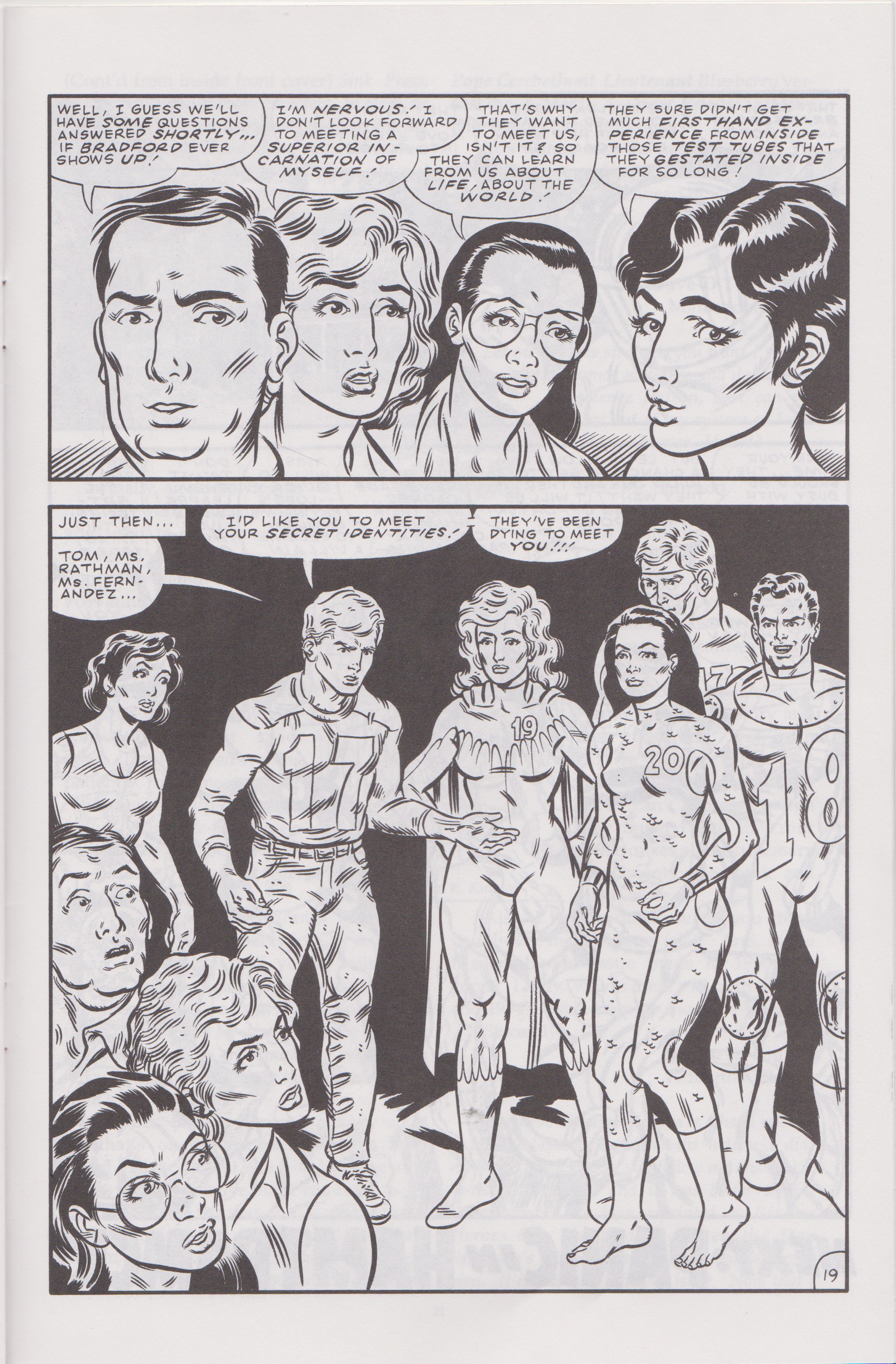 Read online Don Simpson's Bizarre Heroes comic -  Issue #9 - 21