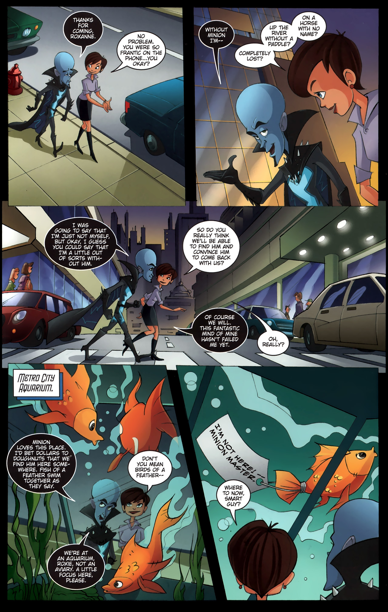 Read online Megamind: Bad. Blue. Brilliant. comic -  Issue #2 - 7