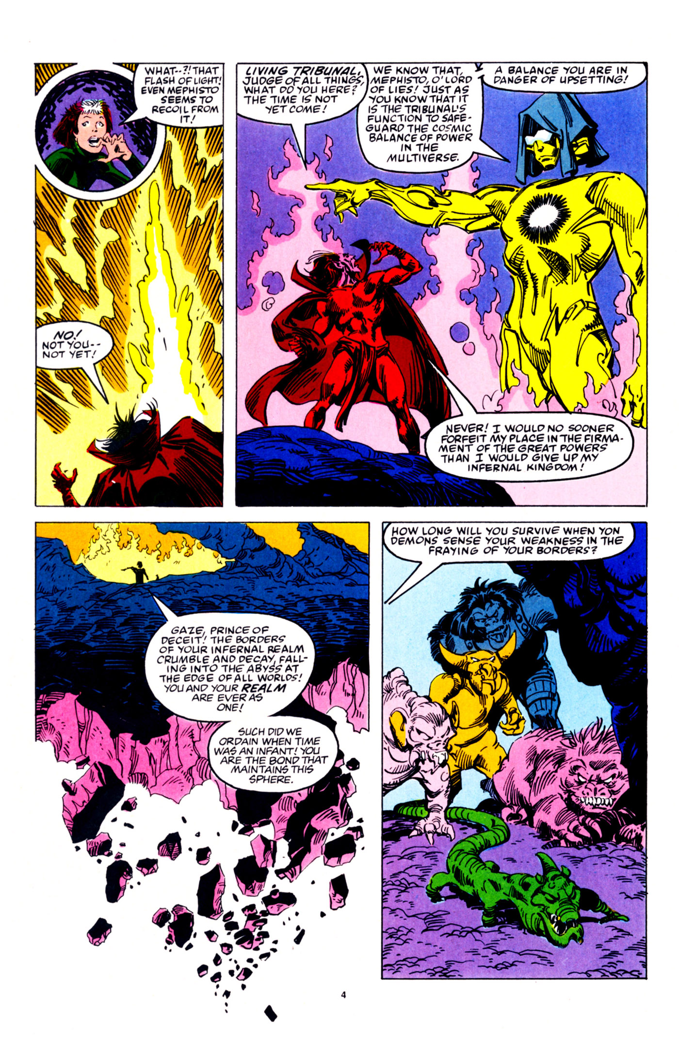 Read online Mephisto Vs. ... comic -  Issue #4 - 5