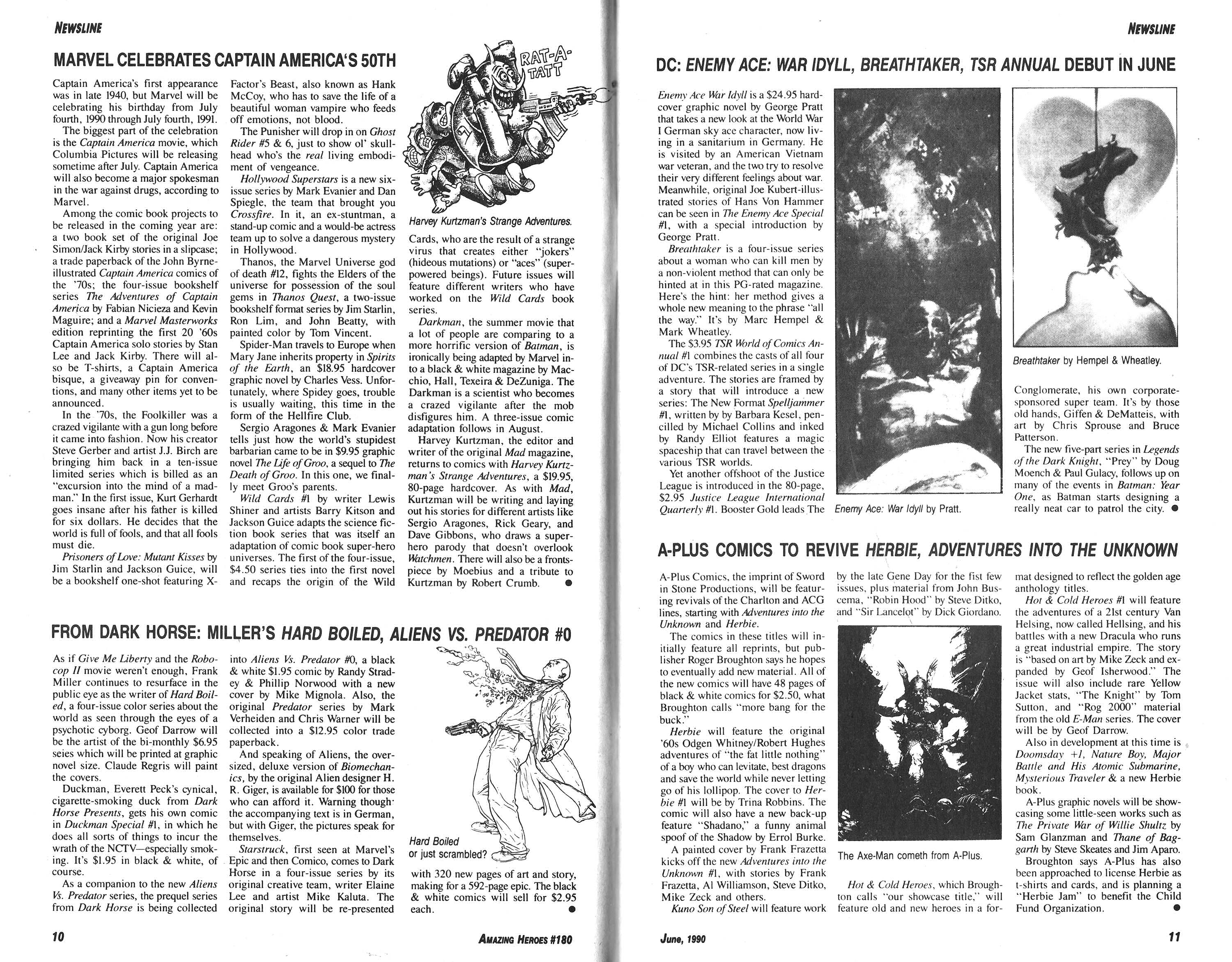 Read online Amazing Heroes comic -  Issue #180 - 6