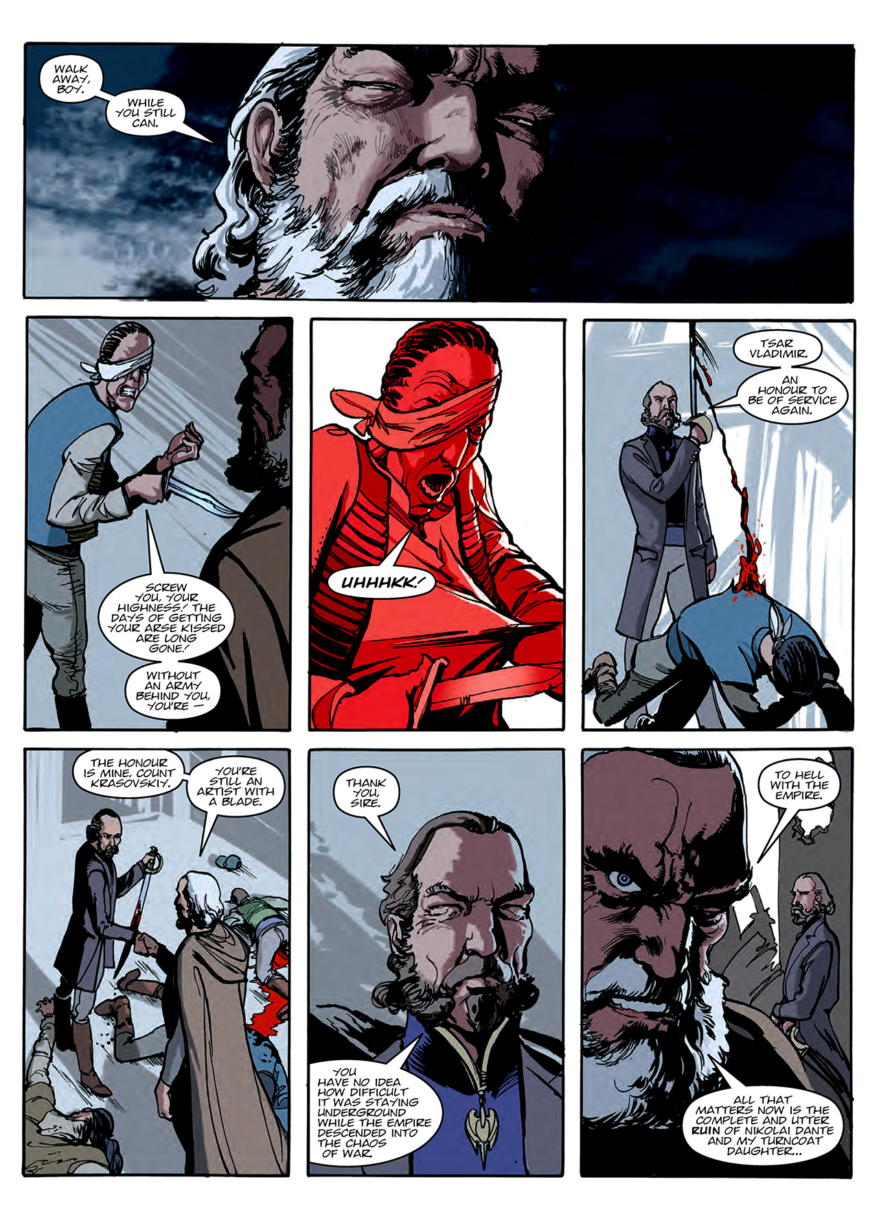 Read online Nikolai Dante comic -  Issue # TPB 11 - 161