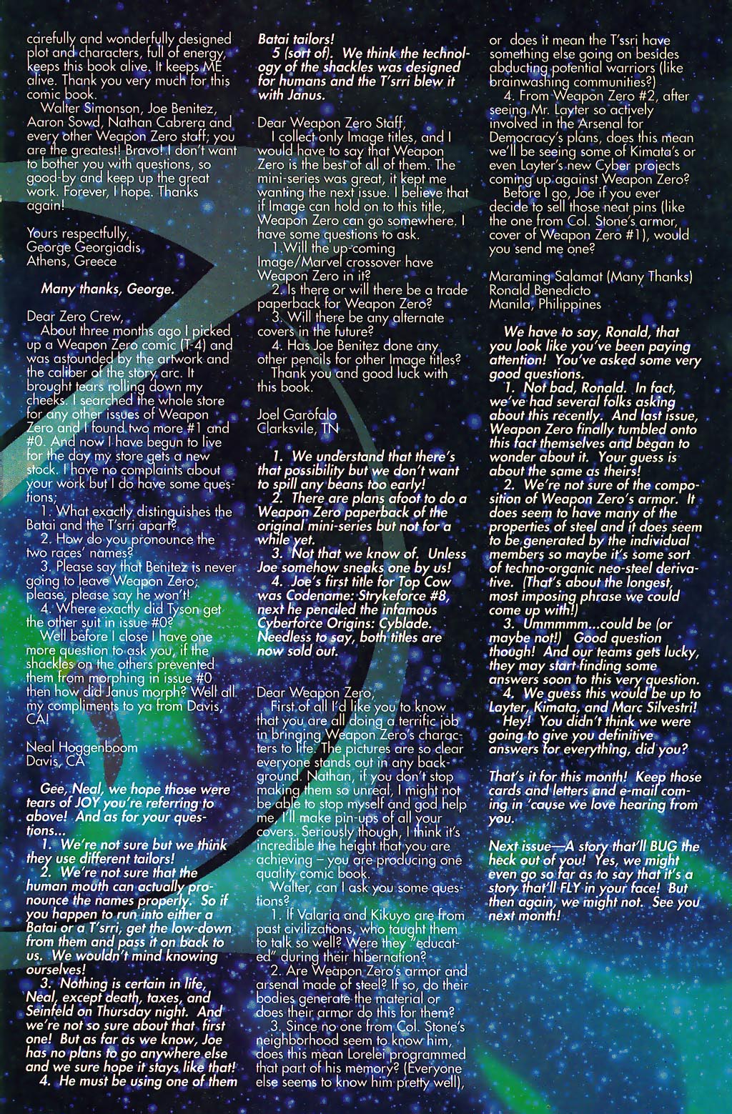 Read online Weapon Zero comic -  Issue #5 - 27