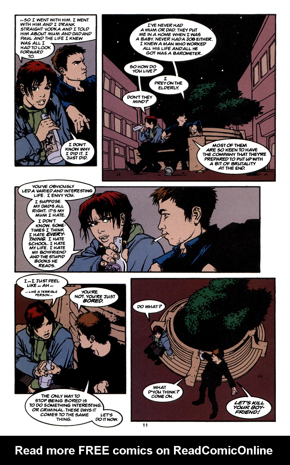 Read online Kill Your Boyfriend comic -  Issue # Full - 13