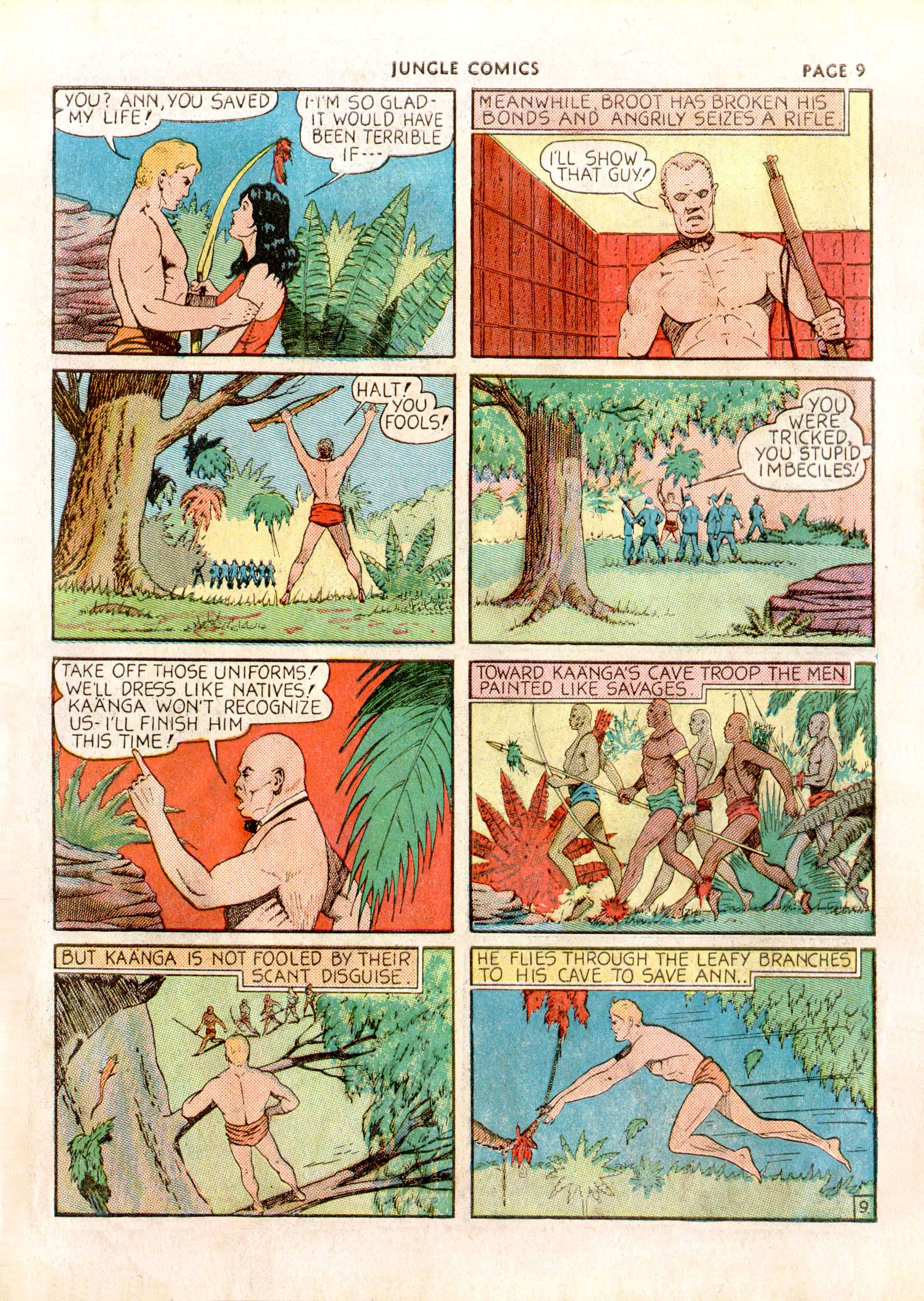 Read online Jungle Comics comic -  Issue #5 - 12