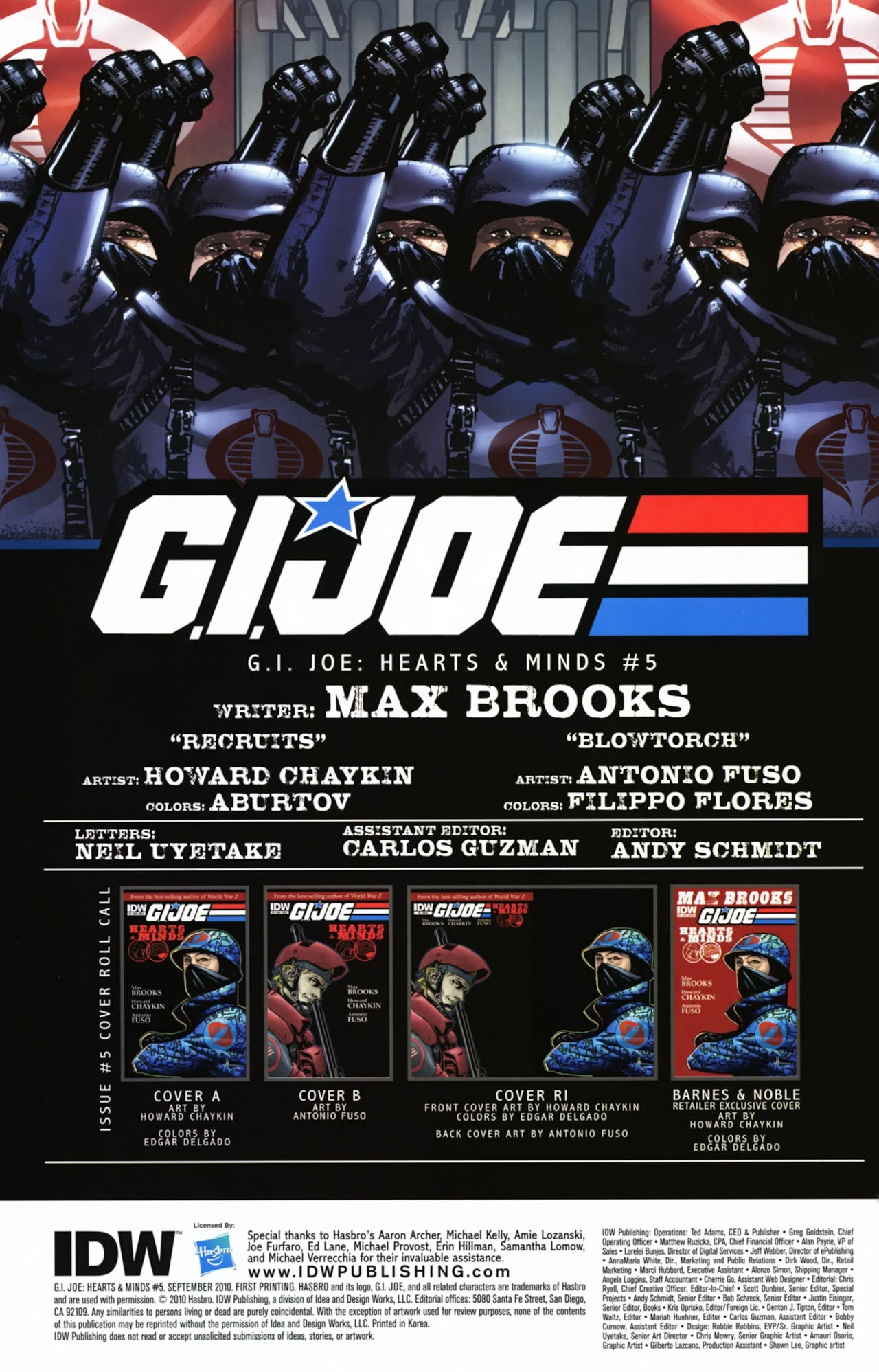 Read online G.I. Joe: Hearts & Minds comic -  Issue #5 - 3