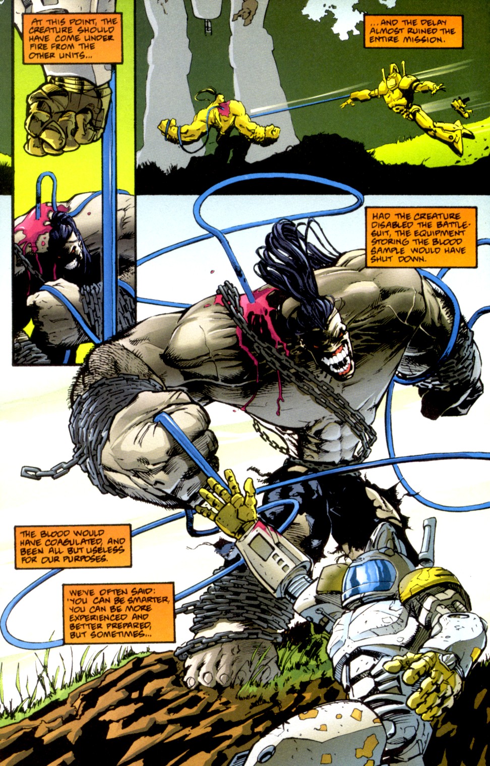 Read online Pitt: In the Blood comic -  Issue # Full - 15