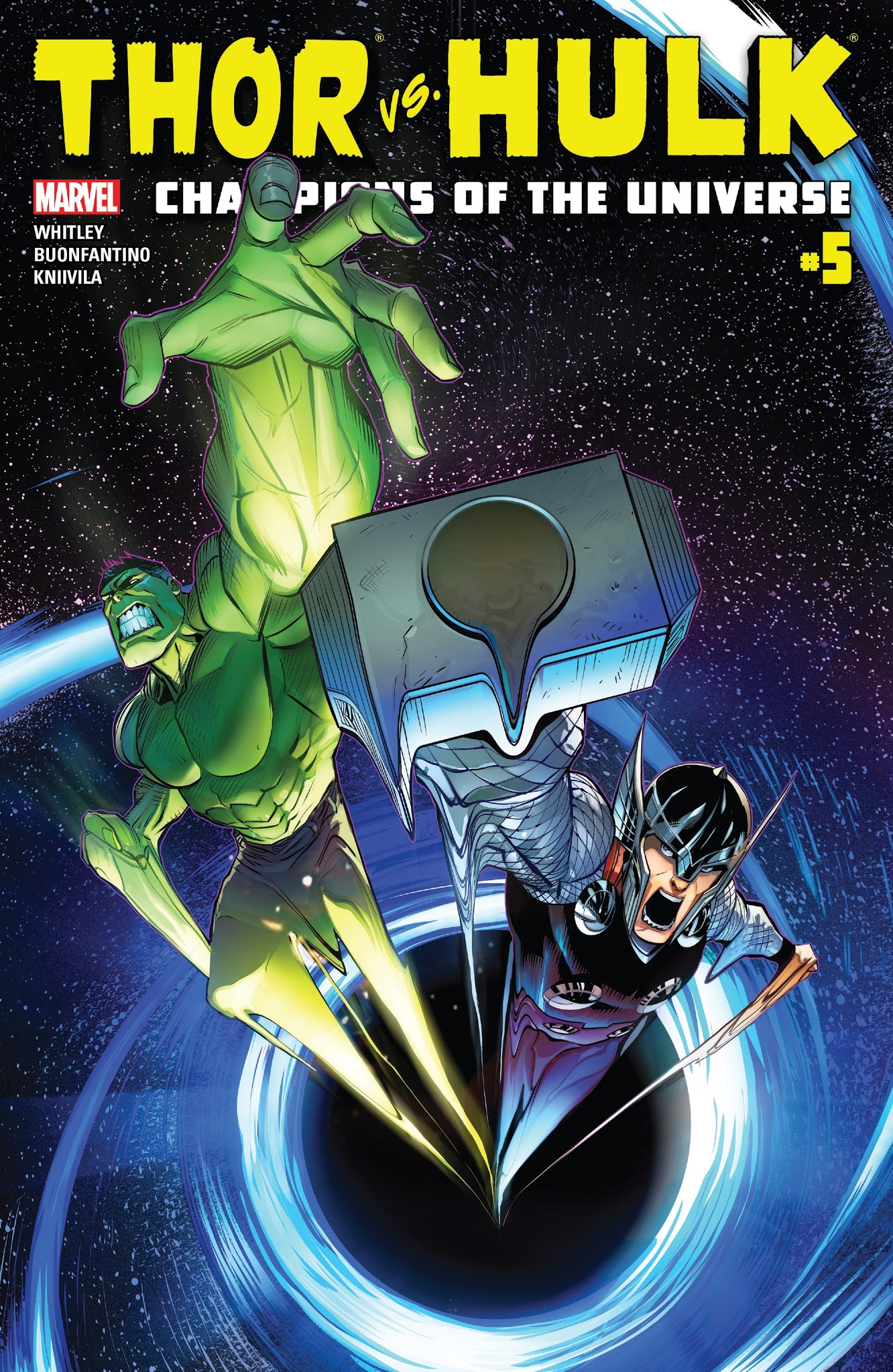 Read online Thor vs. Hulk: Champions of the Universe comic -  Issue #5 - 1