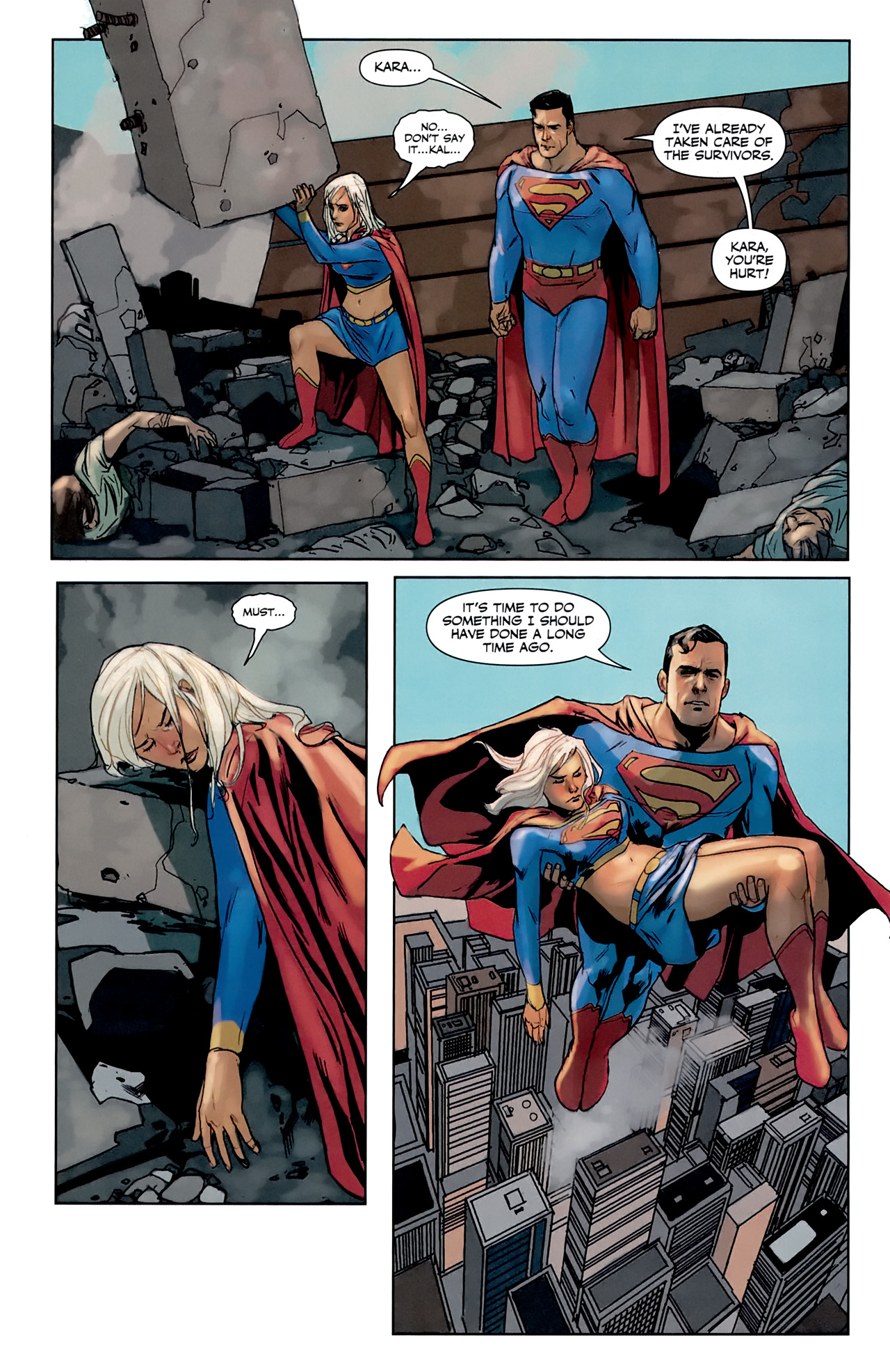 Read online Superman/Supergirl: Maelstrom comic -  Issue #1 - 18