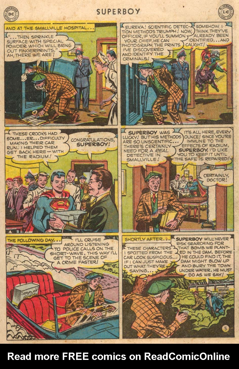 Read online Superboy (1949) comic -  Issue #17 - 19