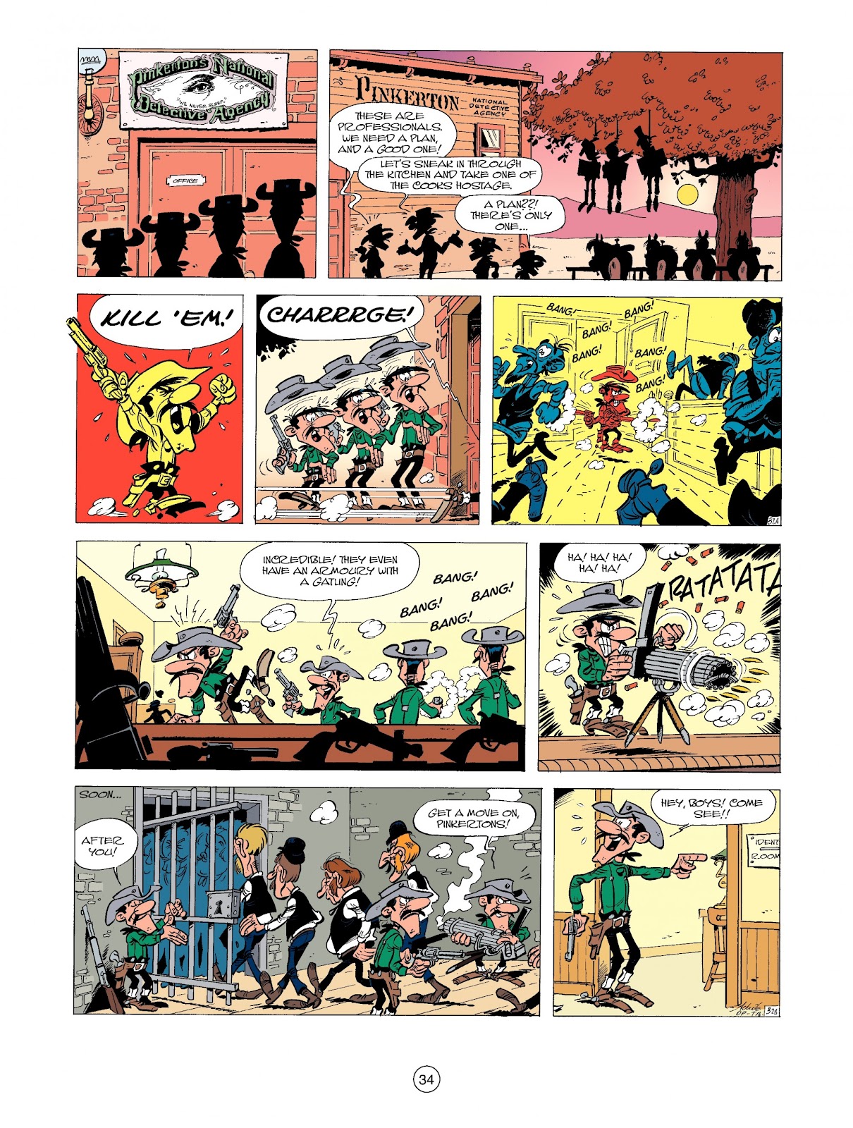 A Lucky Luke Adventure issue 31 - Page 34
