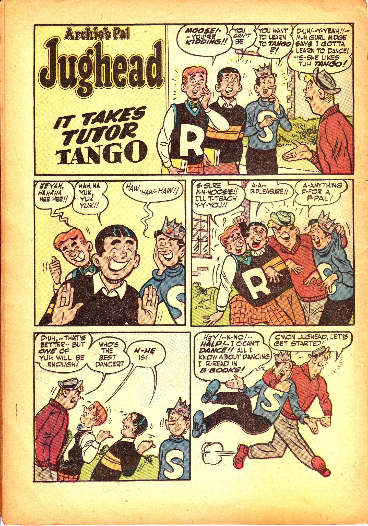 Read online Archie's Pal Jughead comic -  Issue #24 - 26