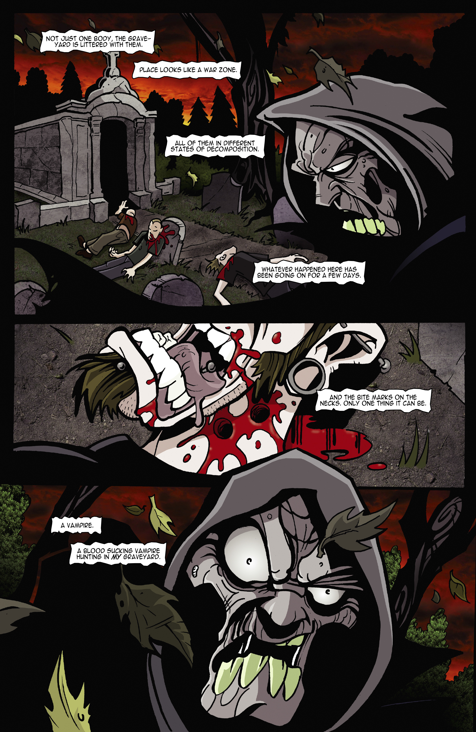 Read online The Living Corpse: Exhumed comic -  Issue #1 - 9