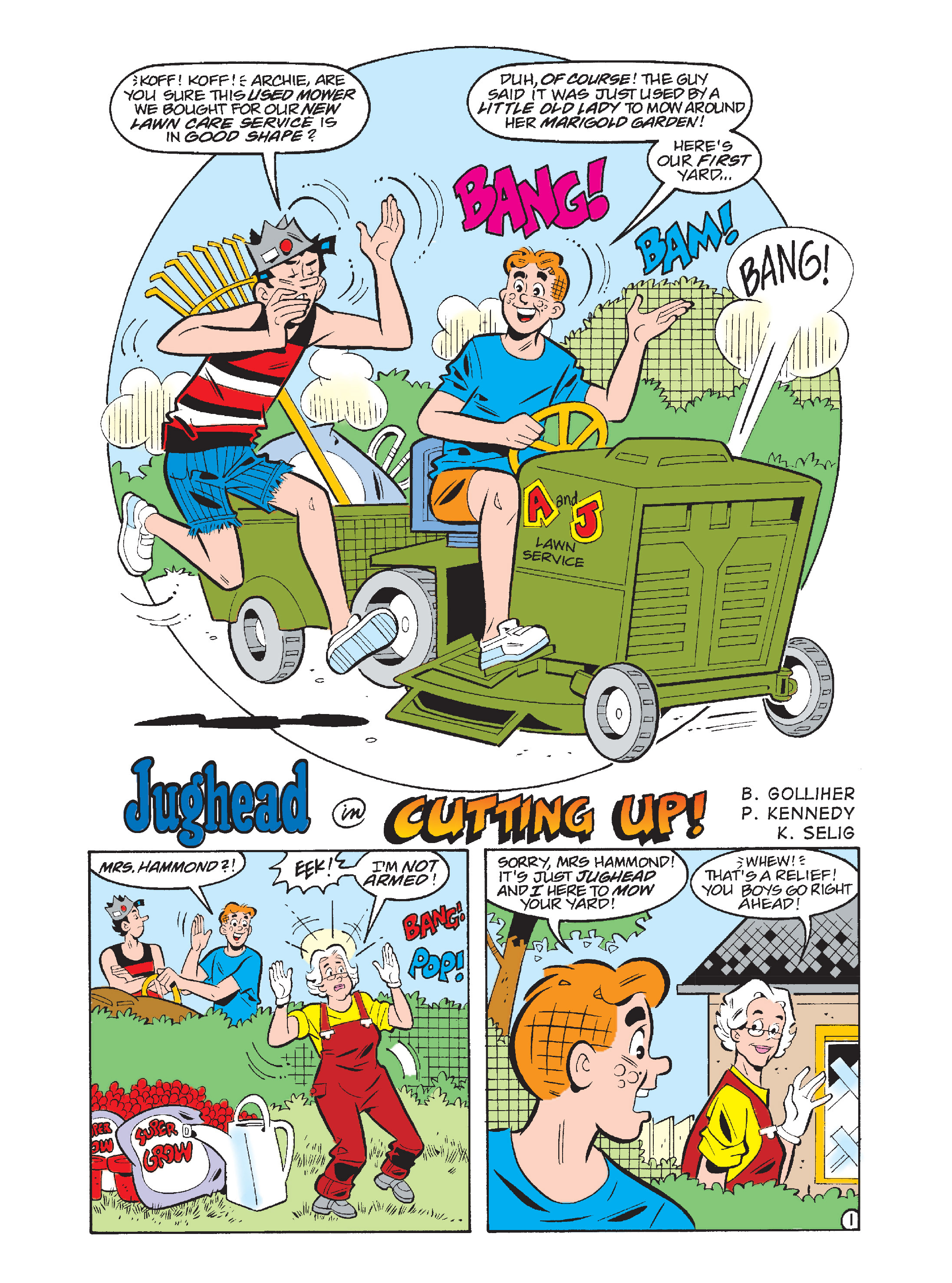 Read online Jughead and Archie Double Digest comic -  Issue #5 - 252