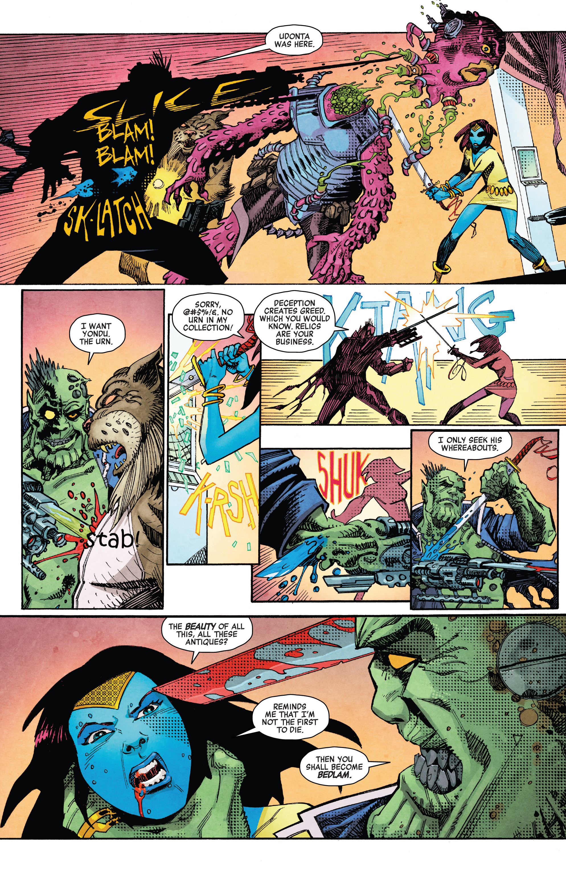 Read online Yondu comic -  Issue #2 - 16