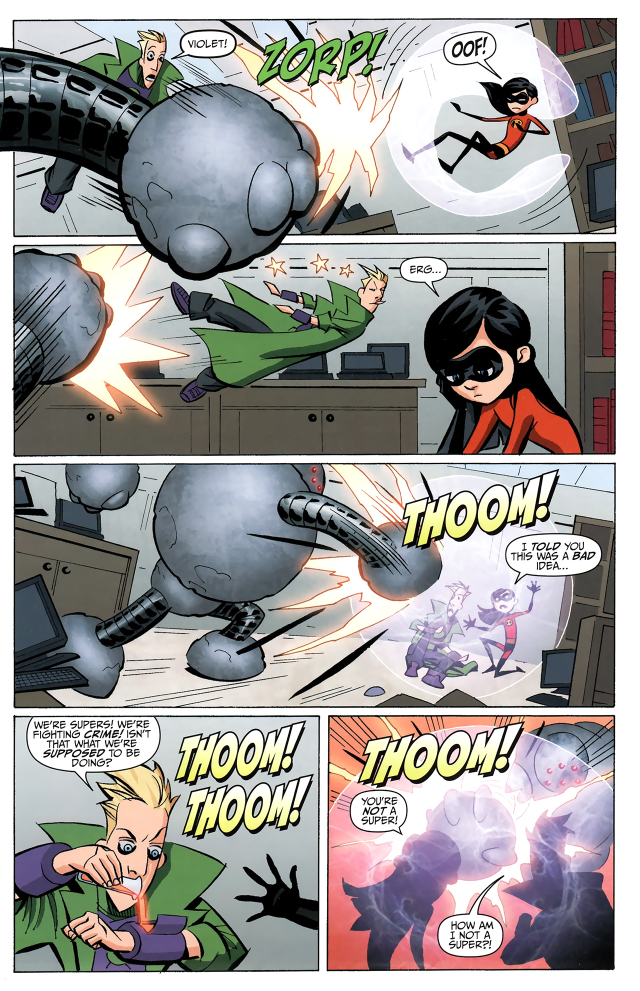 Read online The Incredibles comic -  Issue #10 - 9