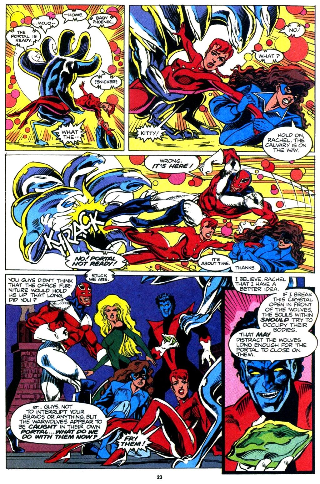 Read online Excalibur (1988) comic -  Issue #41 - 18