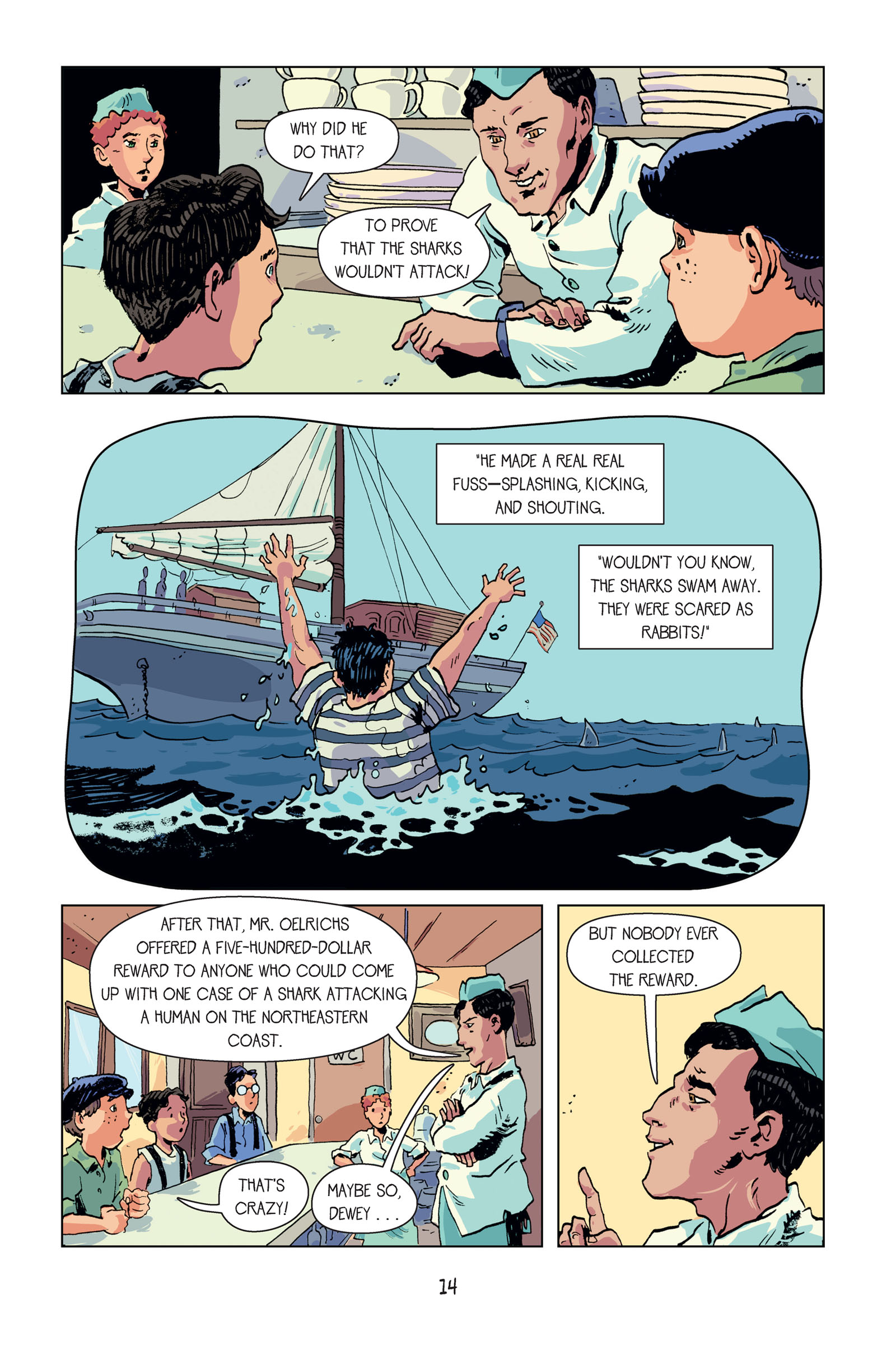 Read online I Survived comic -  Issue # TPB 2 (Part 1) - 17