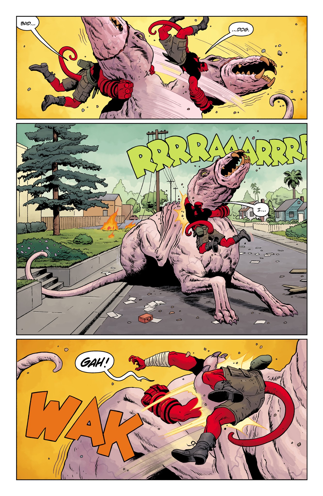 Read online Hellboy and the B.P.R.D.: 1953 - Beyond the Fences comic -  Issue #3 - 10