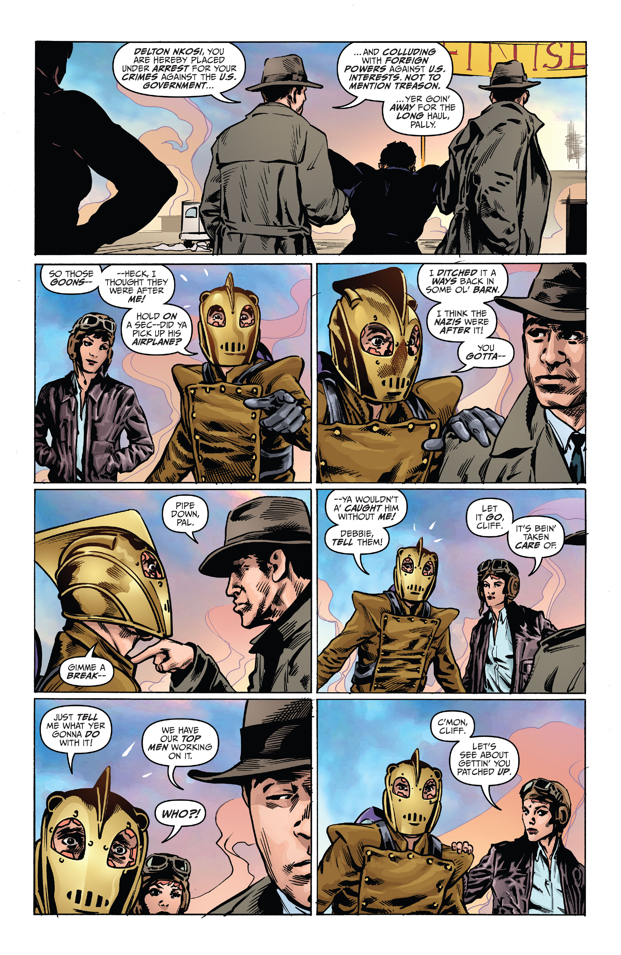 Read online The Rocketeer: The Great Race comic -  Issue #4 - 17