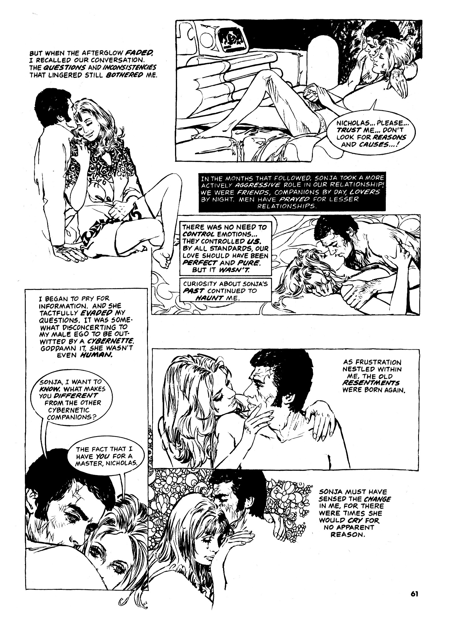 Read online Vampirella (1969) comic -  Issue #41 - 61