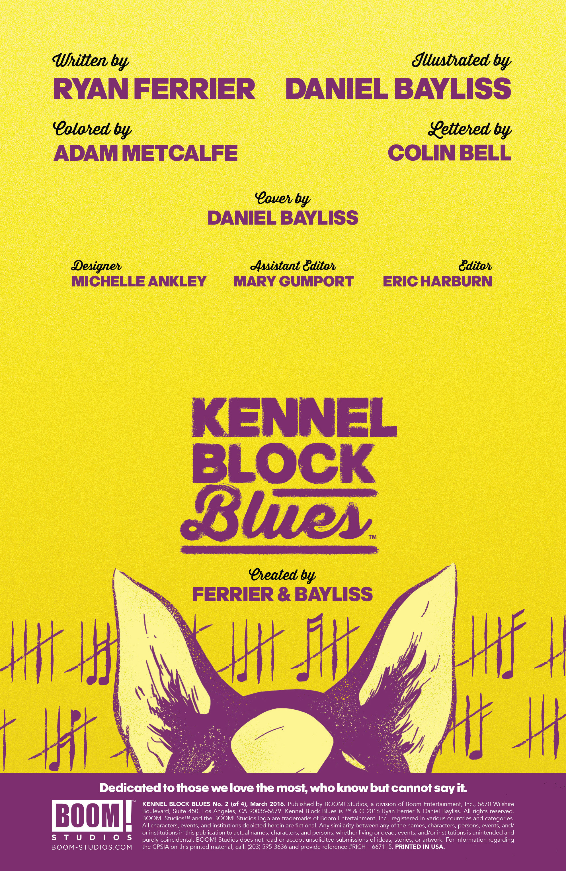 Read online Kennel Block Blues comic -  Issue #2 - 2