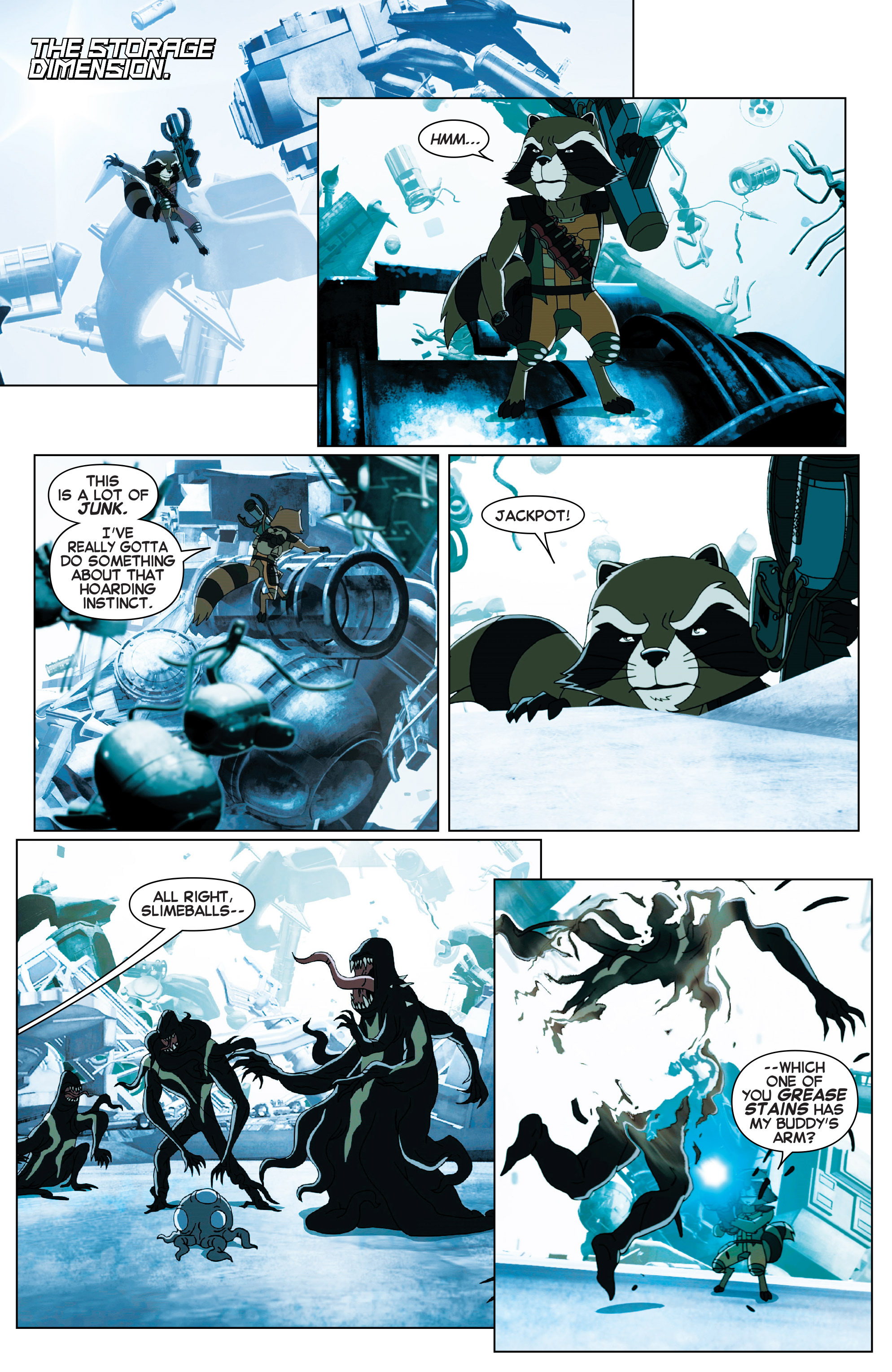 Read online Marvel Universe Guardians of the Galaxy [II] comic -  Issue #8 - 15