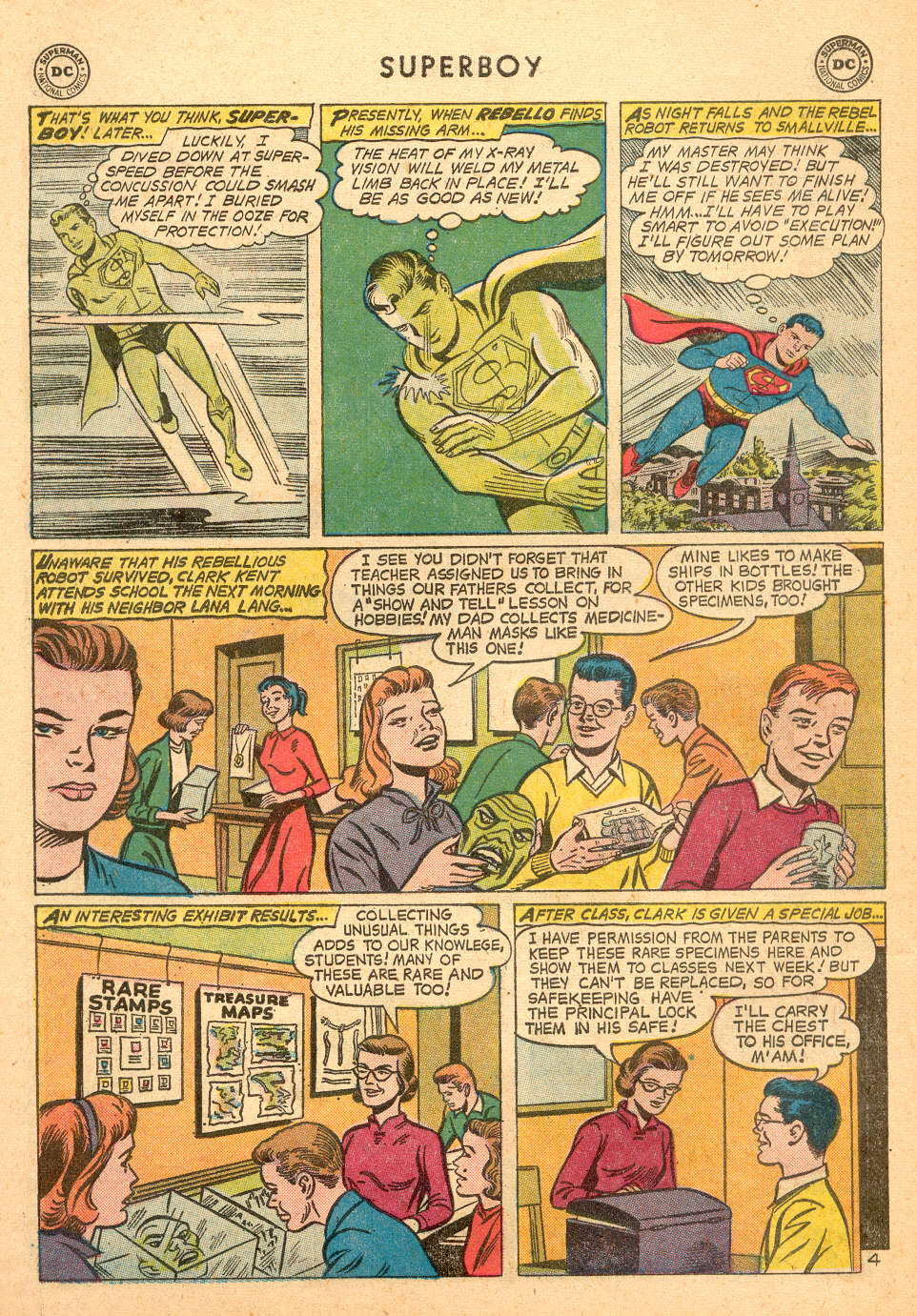 Read online Superboy (1949) comic -  Issue #72 - 5