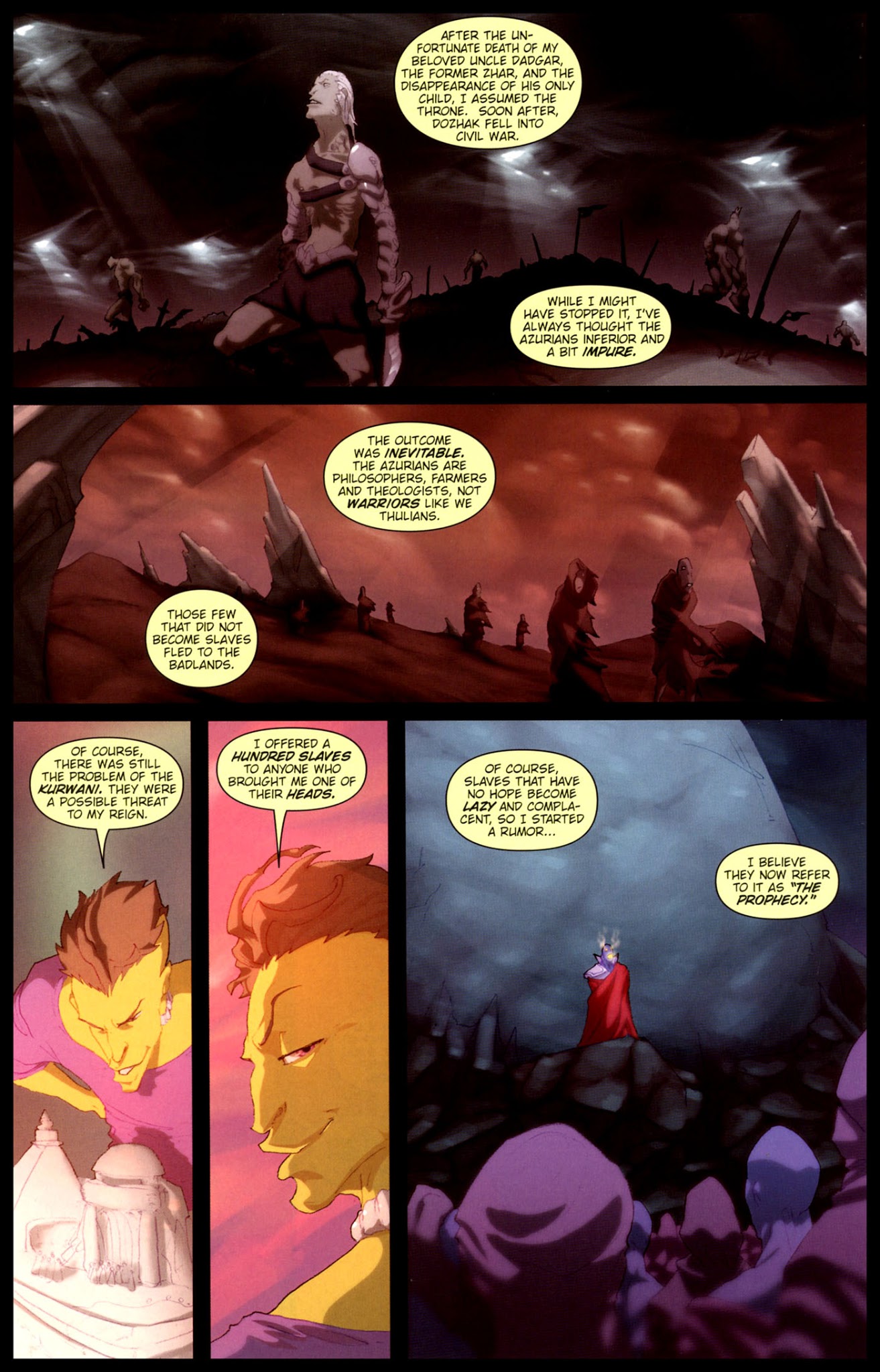 Read online Sinbad: Rogue of Mars comic -  Issue #1 - 21