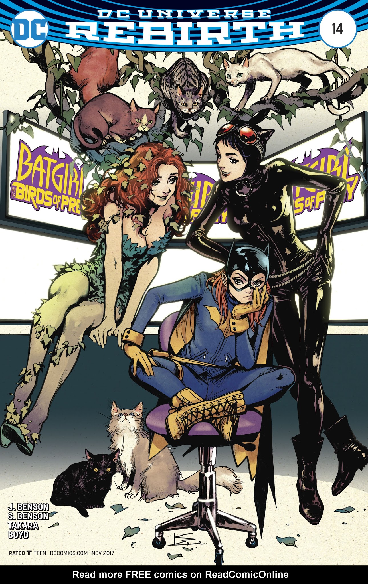 Read online Batgirl and the Birds of Prey comic -  Issue #14 - 2