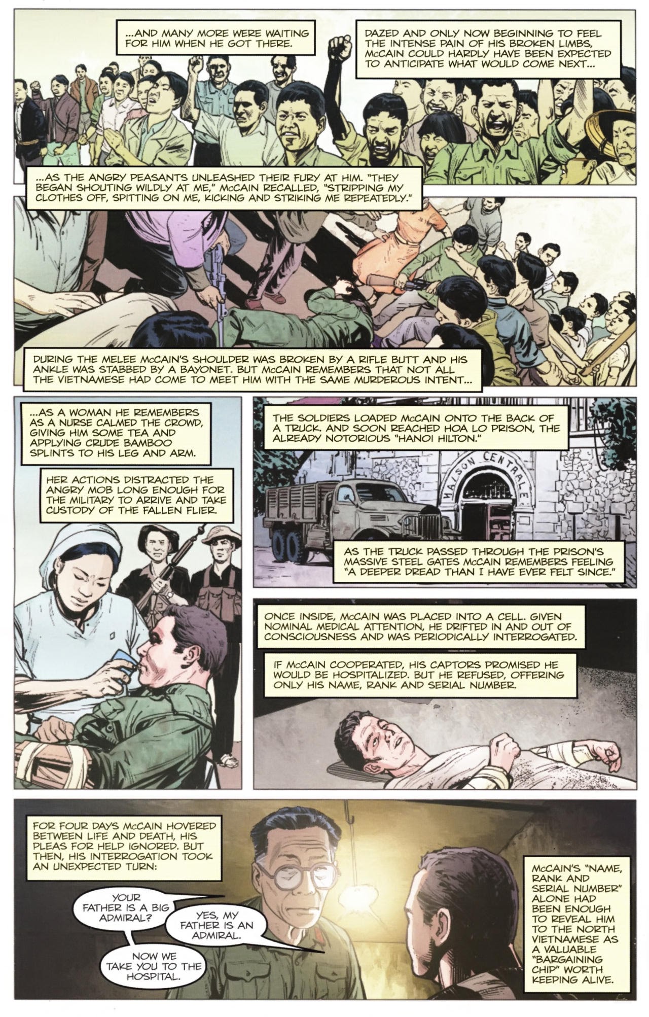 Read online Presidential Material: John McCain comic -  Issue # Full - 14