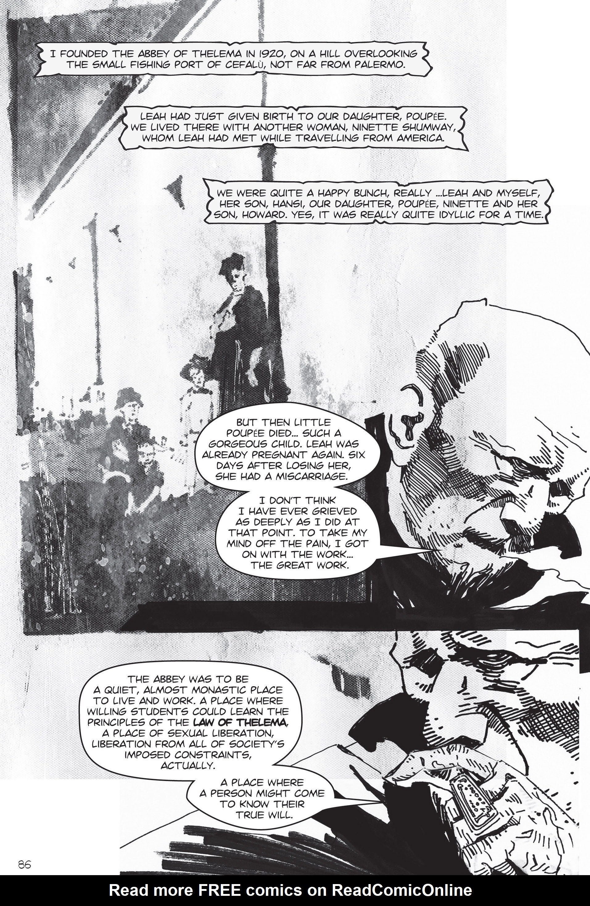 Read online Aleister Crowley: Wandering the Waste comic -  Issue # TPB - 95