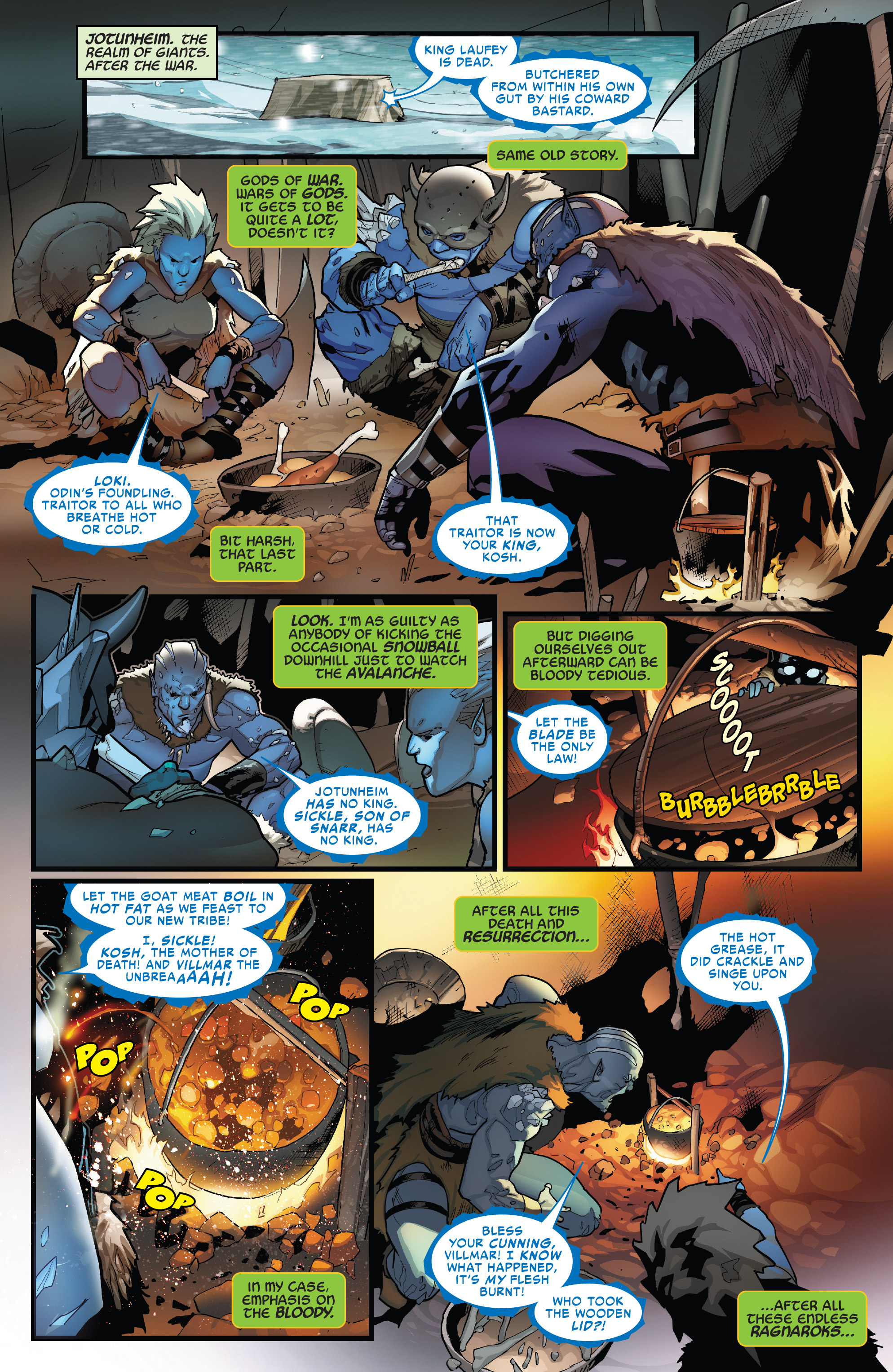 Read online War Of The Realms Omega comic -  Issue # Full - 13