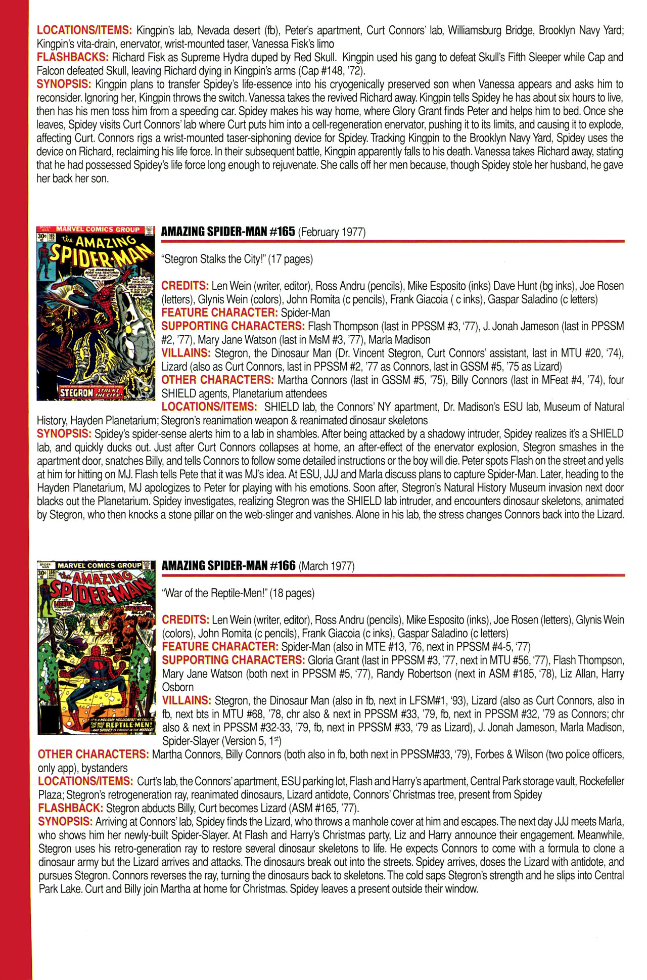 Read online Official Index to the Marvel Universe comic -  Issue #4 - 10