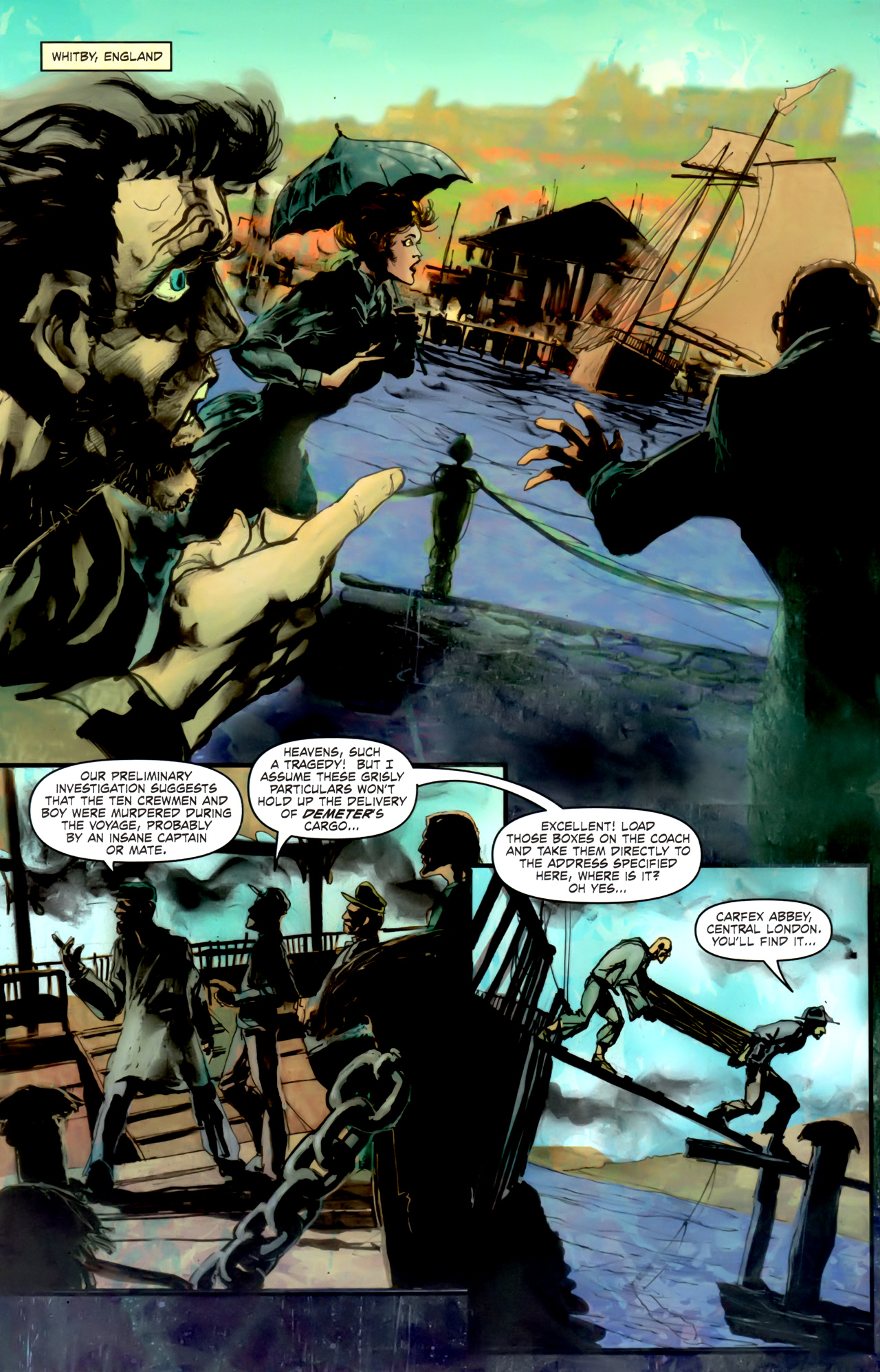 Read online Bram Stoker's Death Ship comic -  Issue #4 - 22