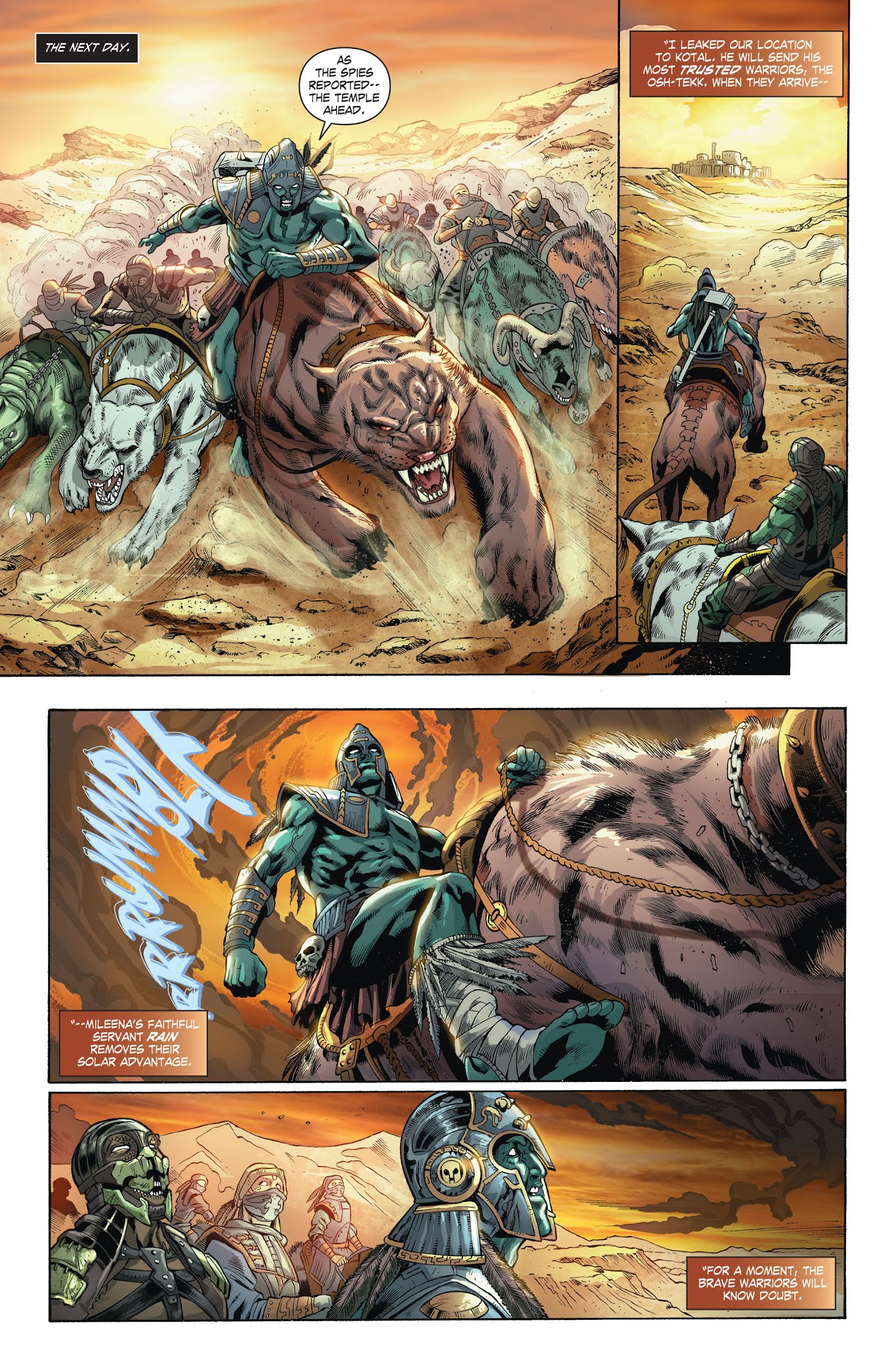 Read online Mortal Kombat X [I] comic -  Issue # _TPB 1 - 73
