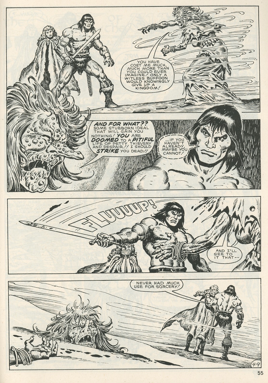The Savage Sword Of Conan issue 123 - Page 55