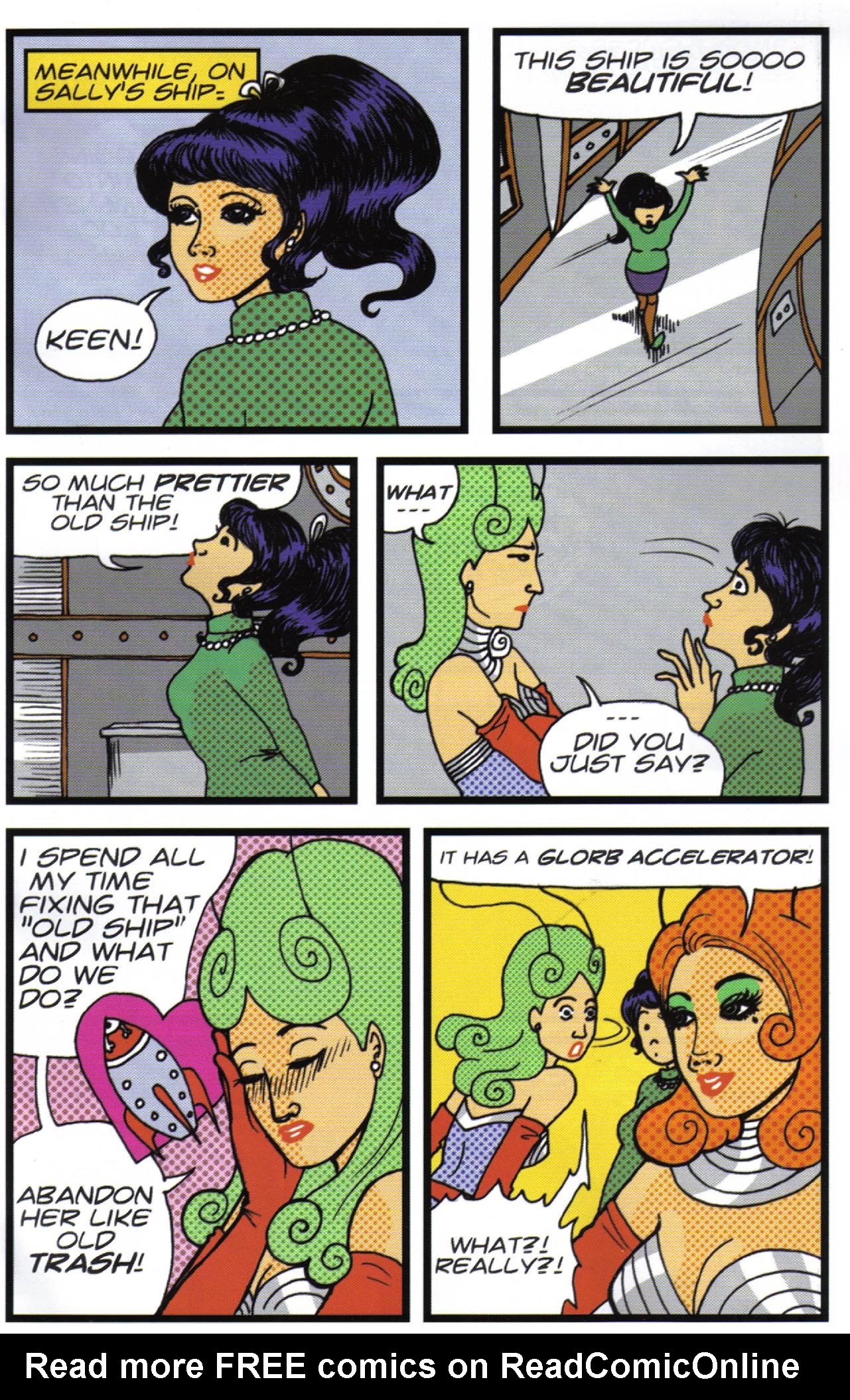 Read online I Was Kidnapped By Lesbian Pirates From Outer Space comic -  Issue #5 - 5