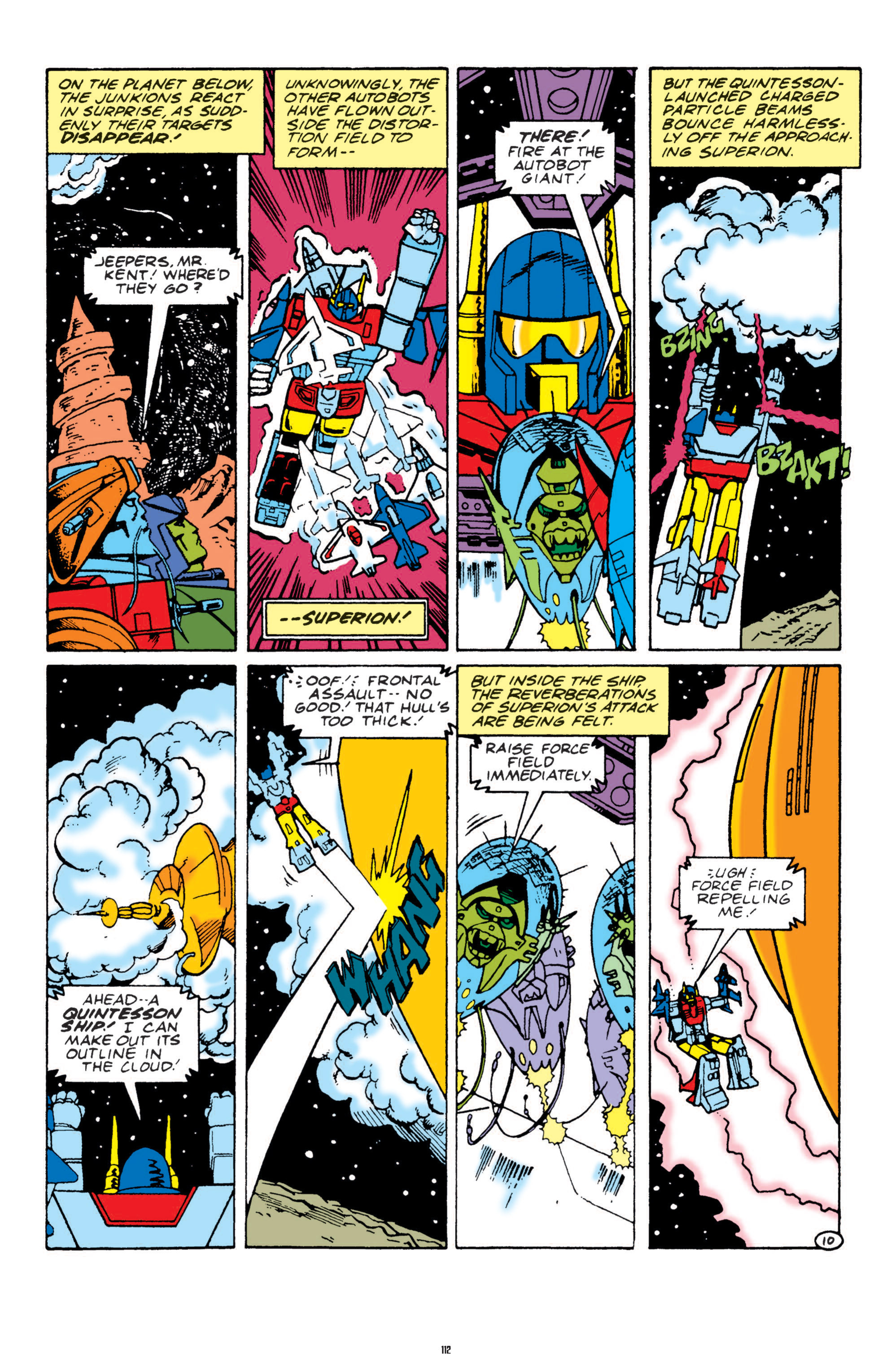 Read online The Transformers Classics comic -  Issue # TPB 4 - 113