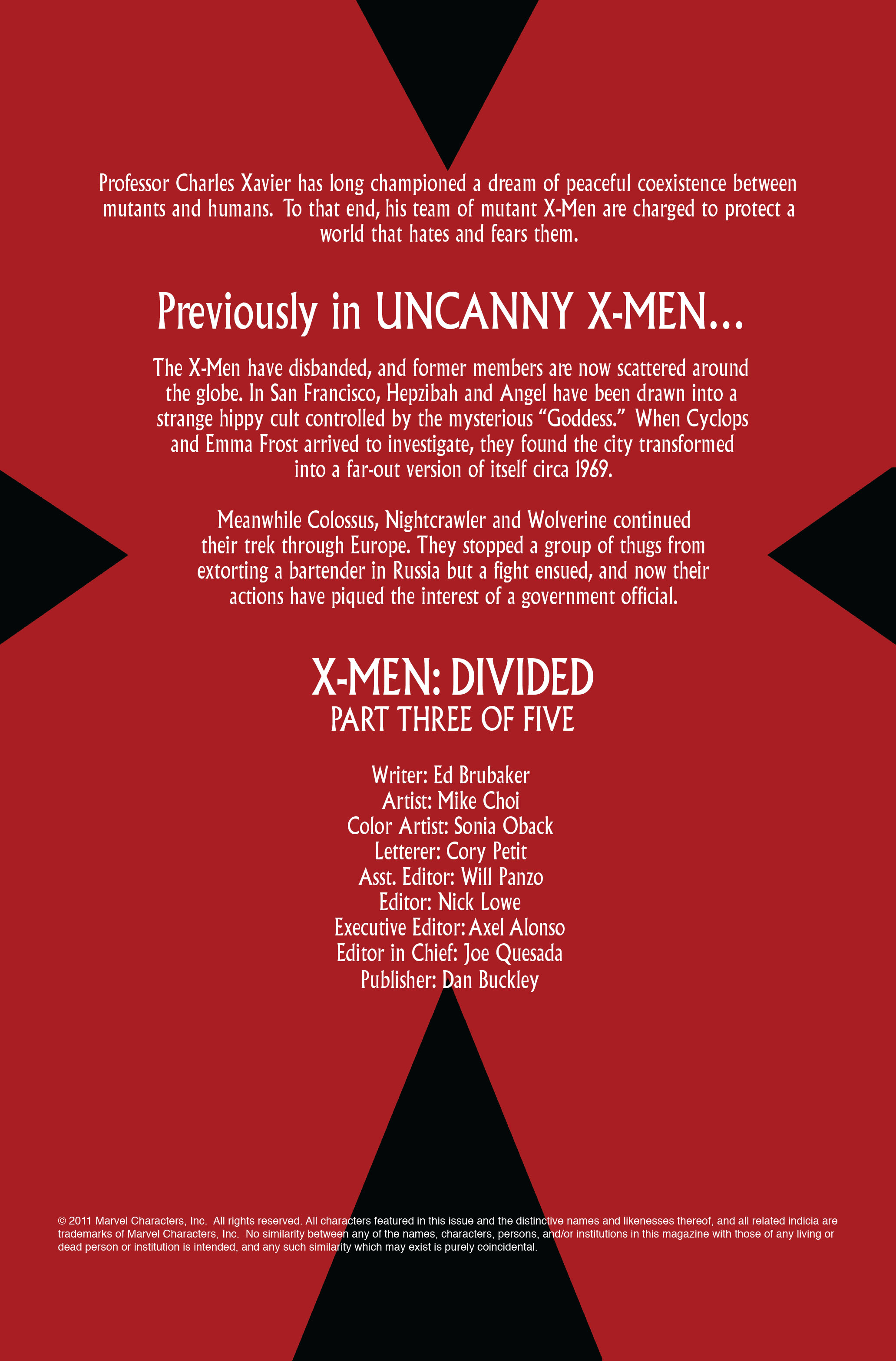 Read online Uncanny X-Men (1963) comic -  Issue #497 - 2