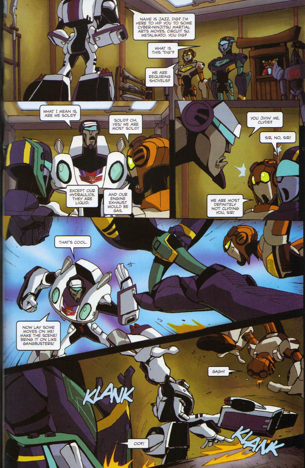 Read online Transformers Animated: The Arrival comic -  Issue #6 - 15