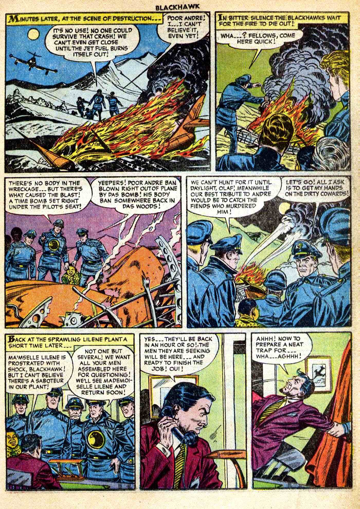 Read online Blackhawk (1957) comic -  Issue #96 - 19