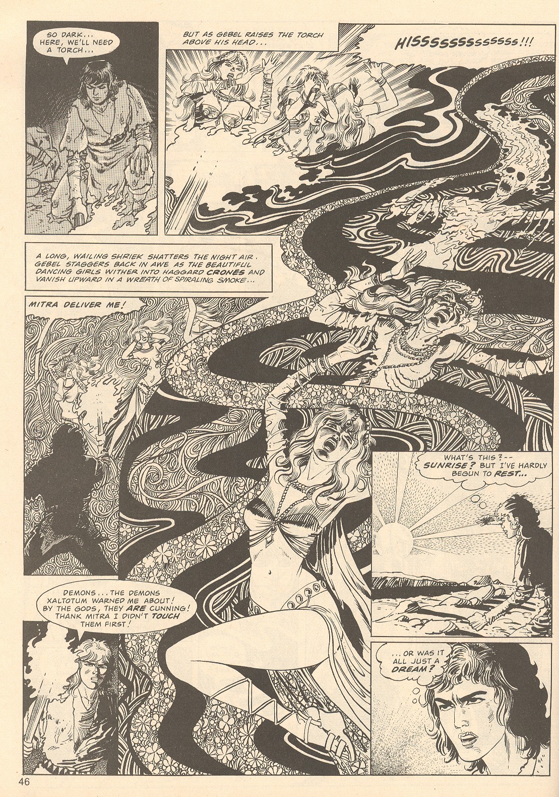 The Savage Sword Of Conan issue 67 - Page 46