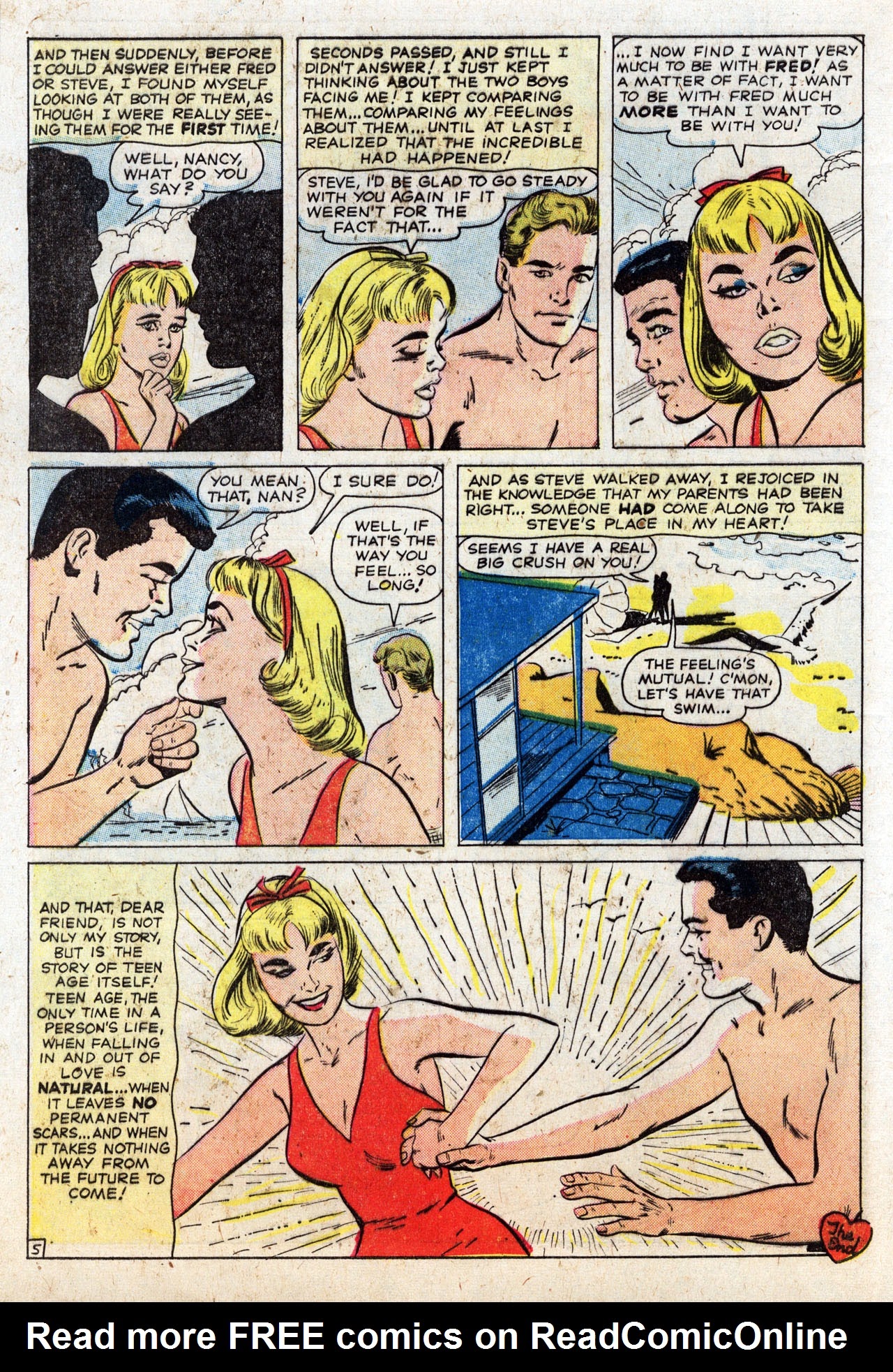 Read online Teen-Age Romance comic -  Issue #79 - 32