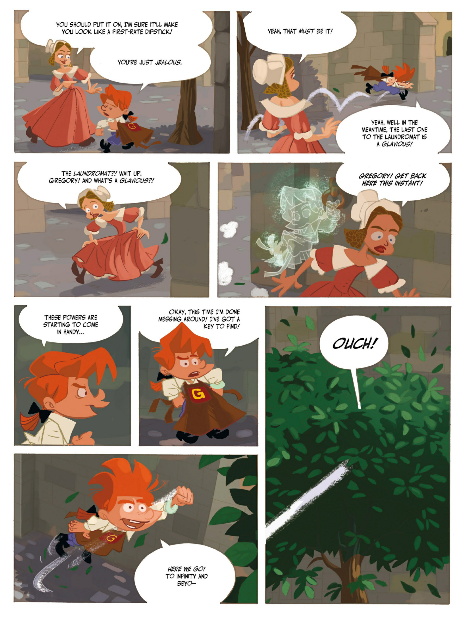 Read online Gregory and the Gargoyles comic -  Issue #2 - 29