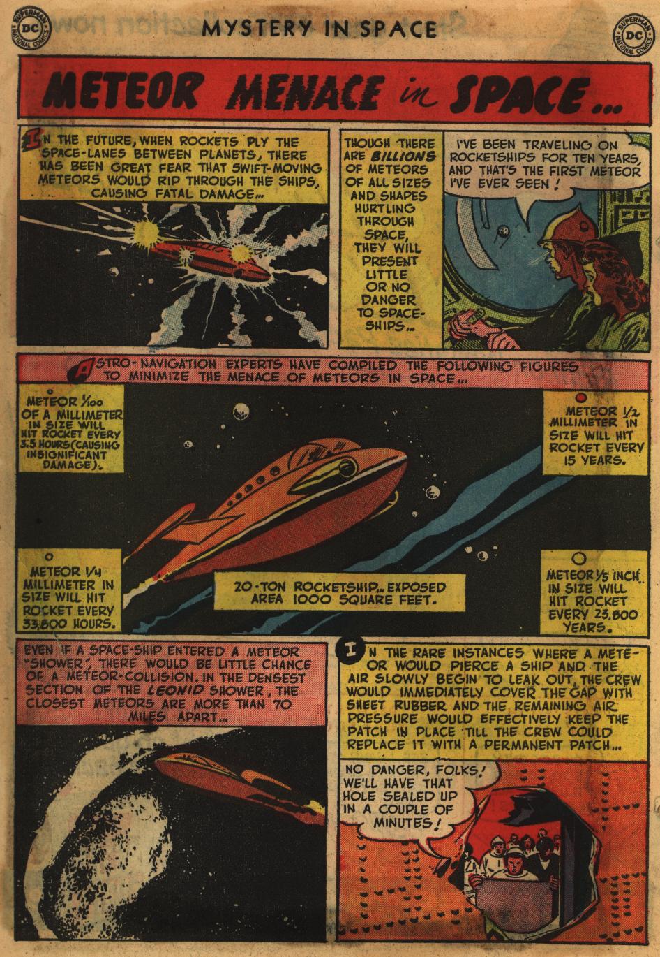 Read online Mystery in Space (1951) comic -  Issue #8 - 34