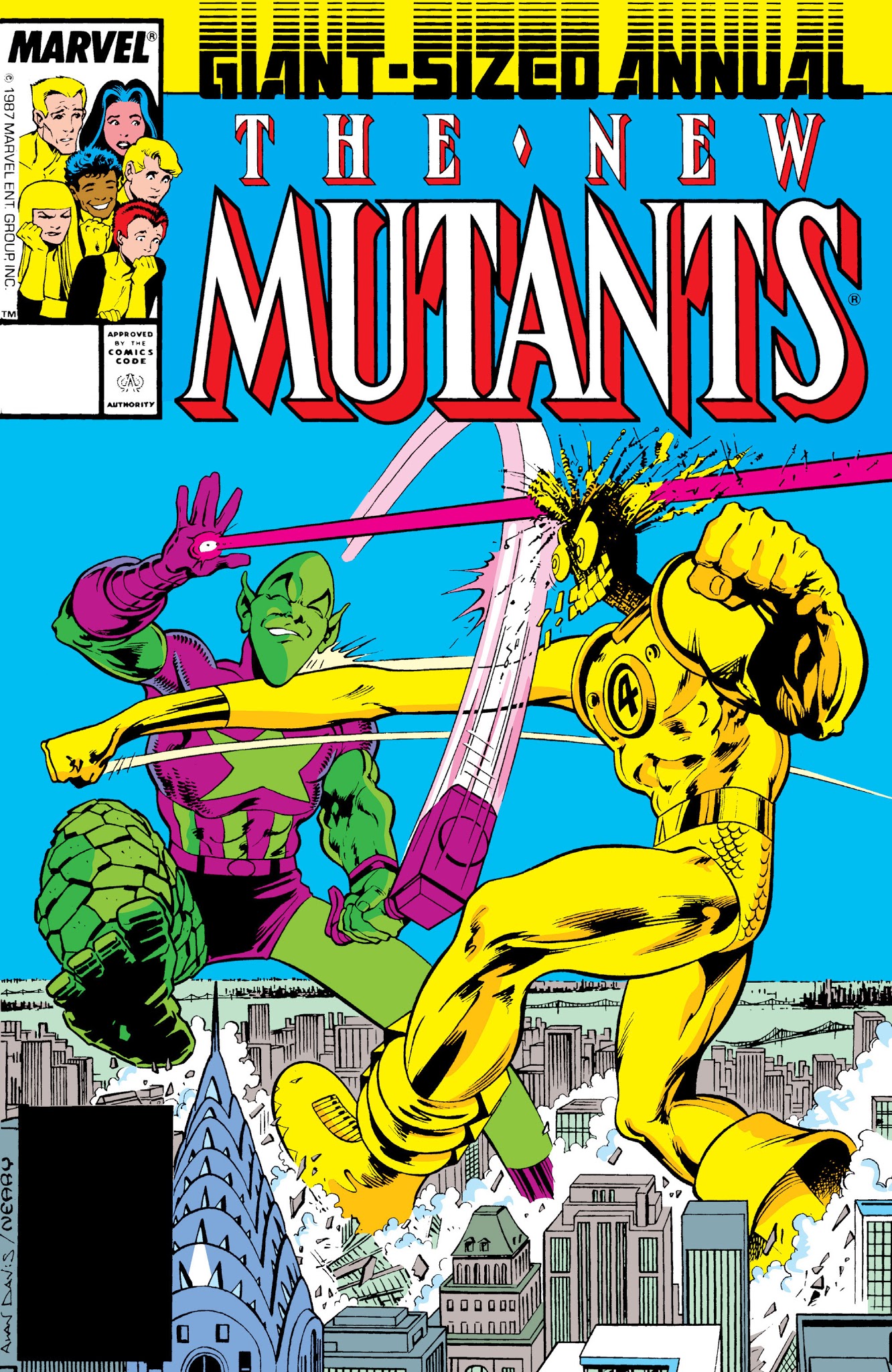 Read online New Mutants Classic comic -  Issue # TPB 7 - 115