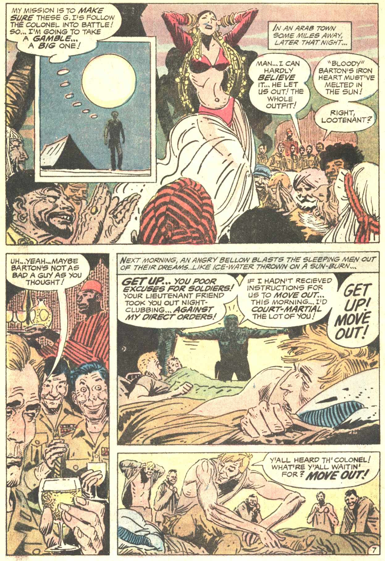 Read online Star Spangled War Stories (1952) comic -  Issue #159 - 7